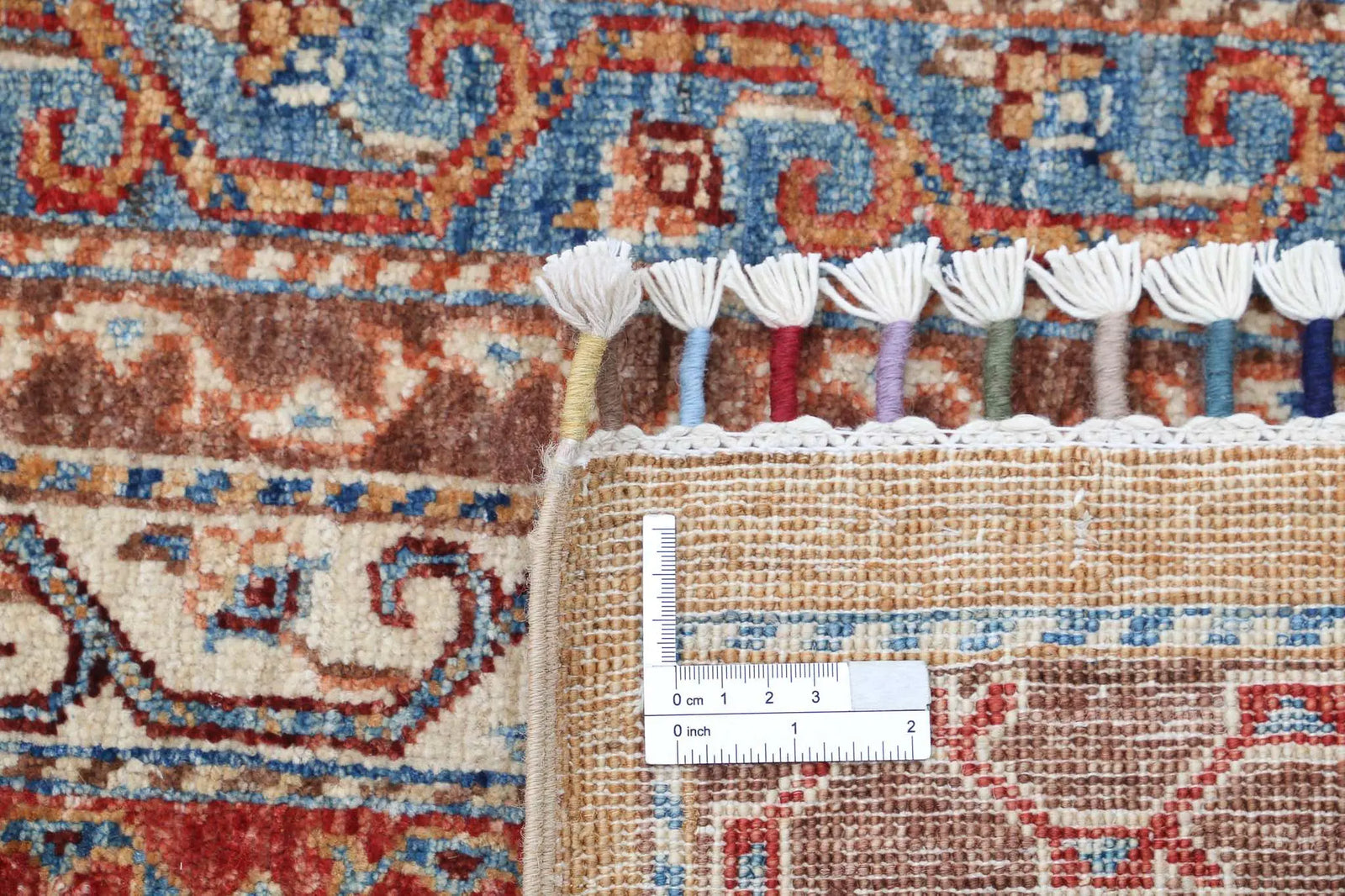 Hand Knotted Shaal Wool Rug - 4'9'' x 7'2''