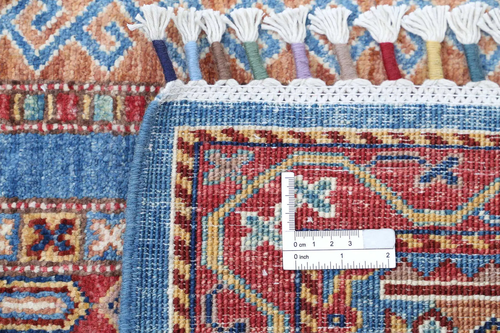 Hand Knotted Shaal Wool Rug - 5'8'' x 7'11''