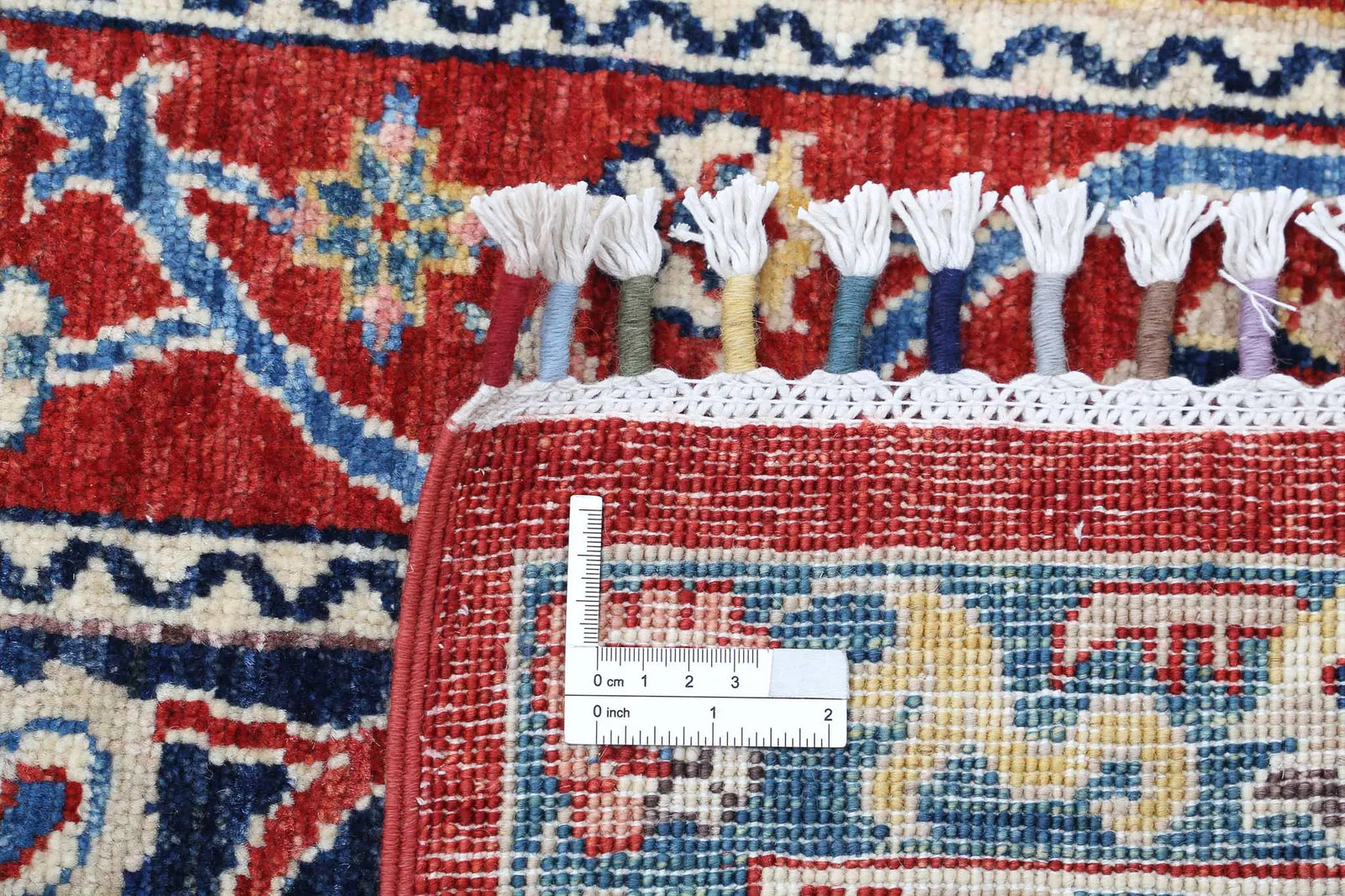 Hand Knotted Shaal Wool Rug - 9'0'' x 11'8''