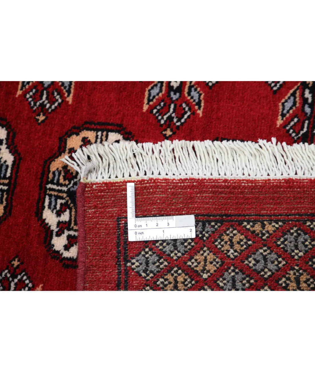 Hand Knotted Tribal Bokhara Wool Rug - 8'1'' x 9'10''
