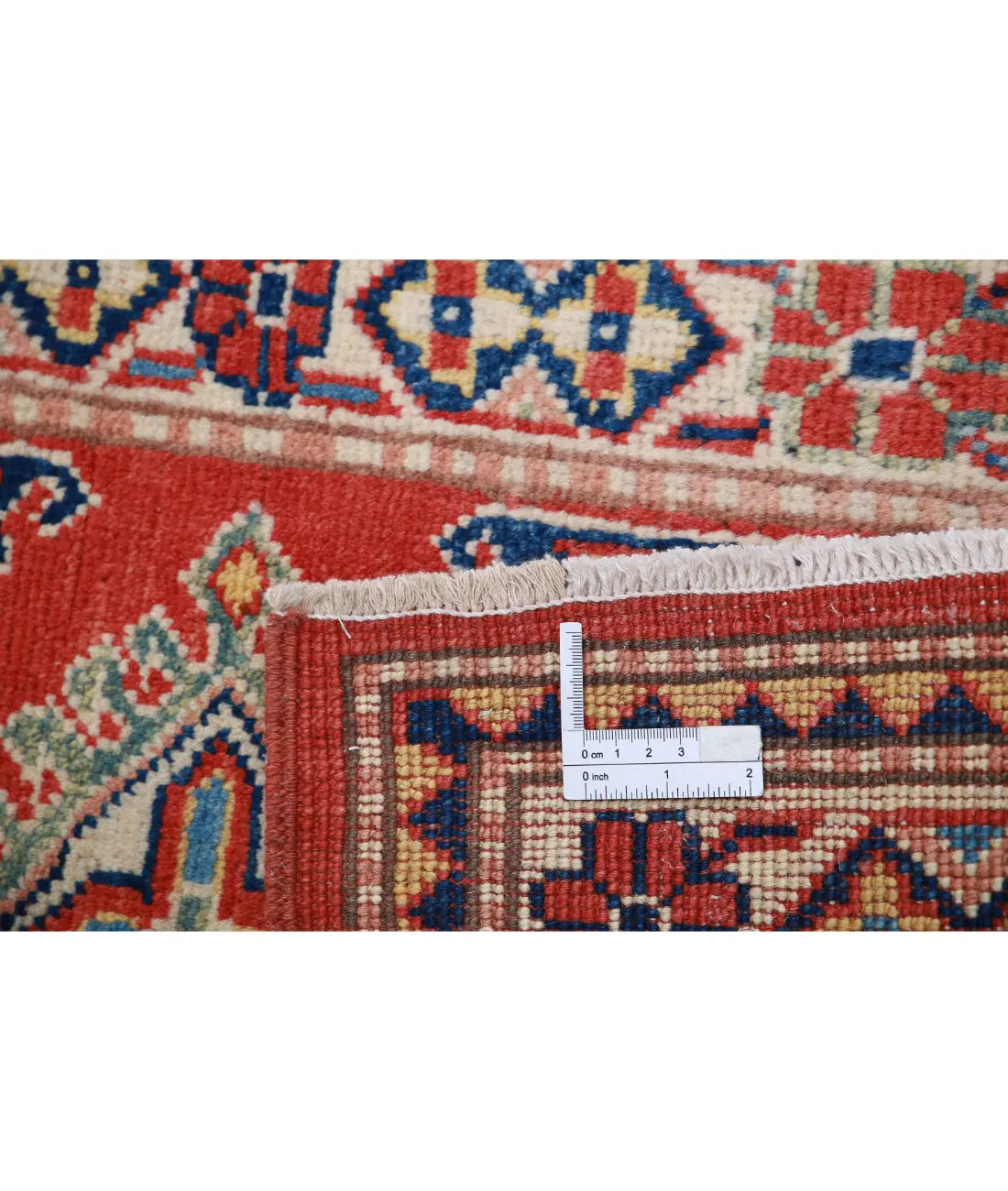 Hand Knotted Tribal Kazak Wool Rug - 2'1'' x 3'1''