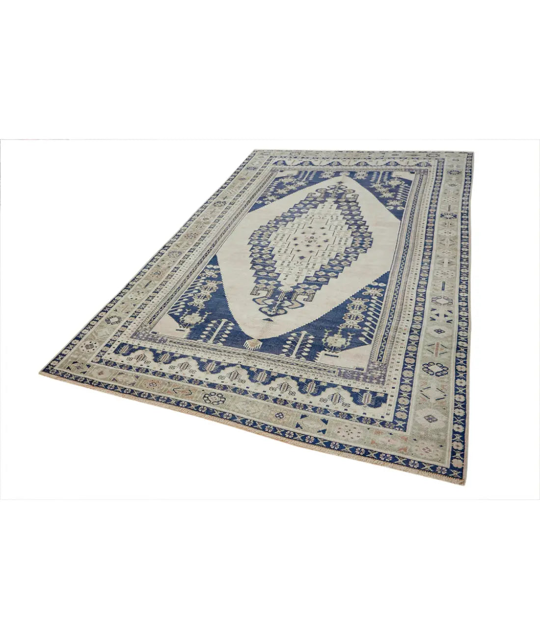 Hand Knotted Turkey Taspinar Wool Rug 5'5" x 9'6" Arteverk Arteverk Rugs