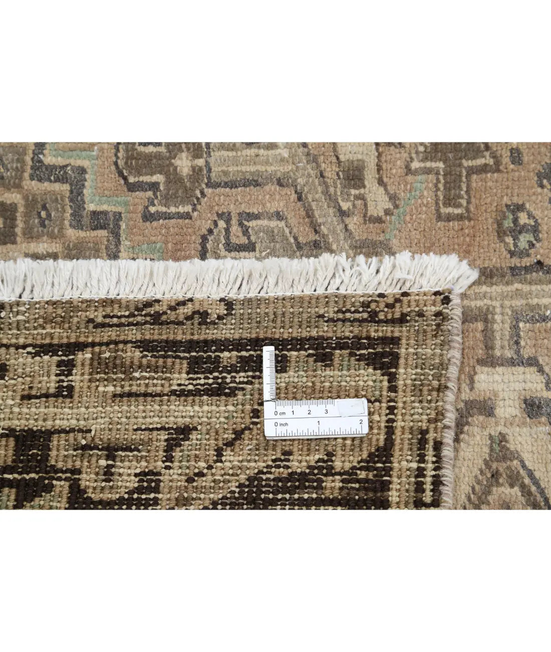 Hand Knotted Vintage Wool Rug - 9'4'' x 12'8''