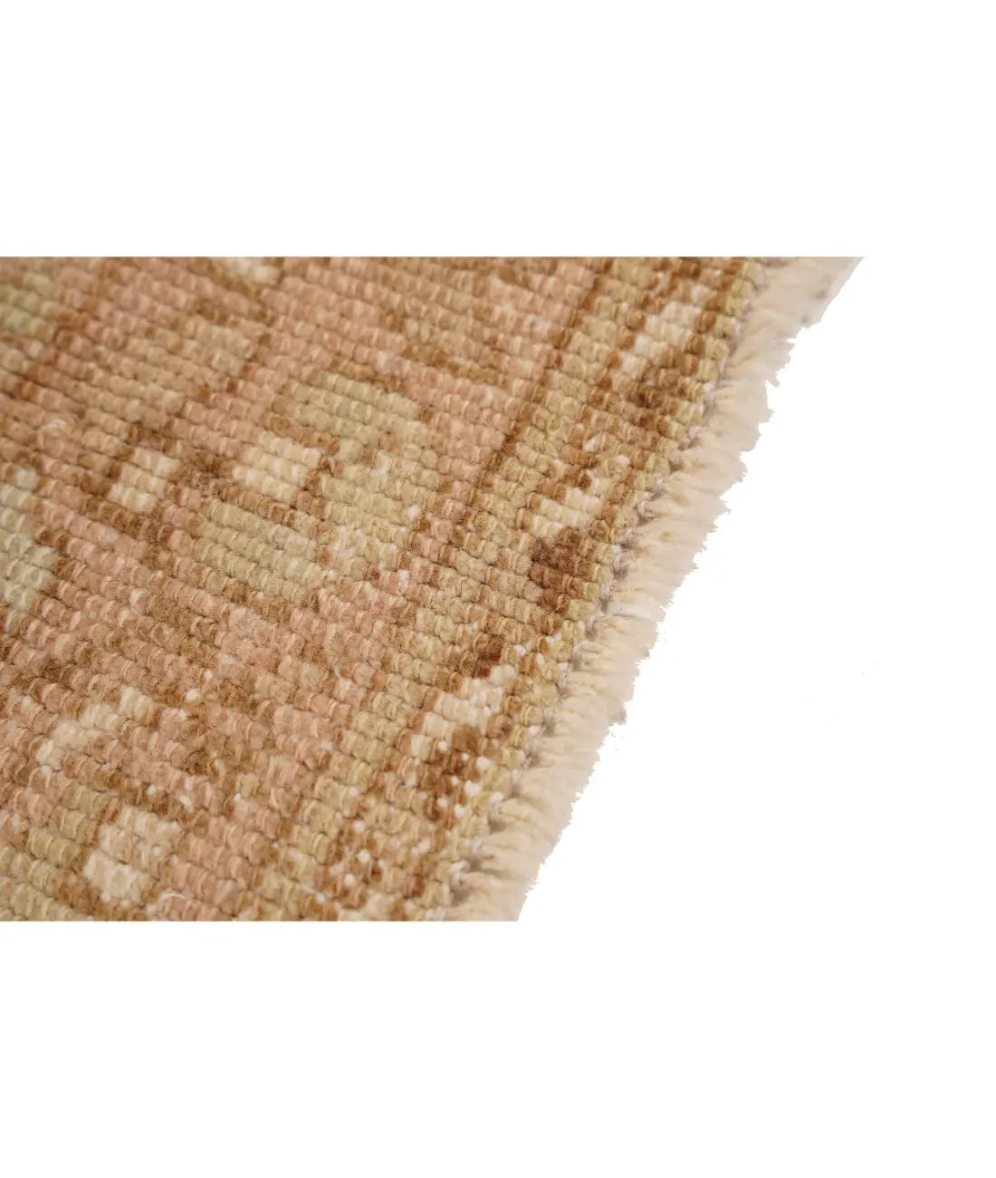 Hand Knotted Vintage Turkish Anatolian Wool Rug - 3'11'' x 7'3'' Arteverk Arteverk Rugs