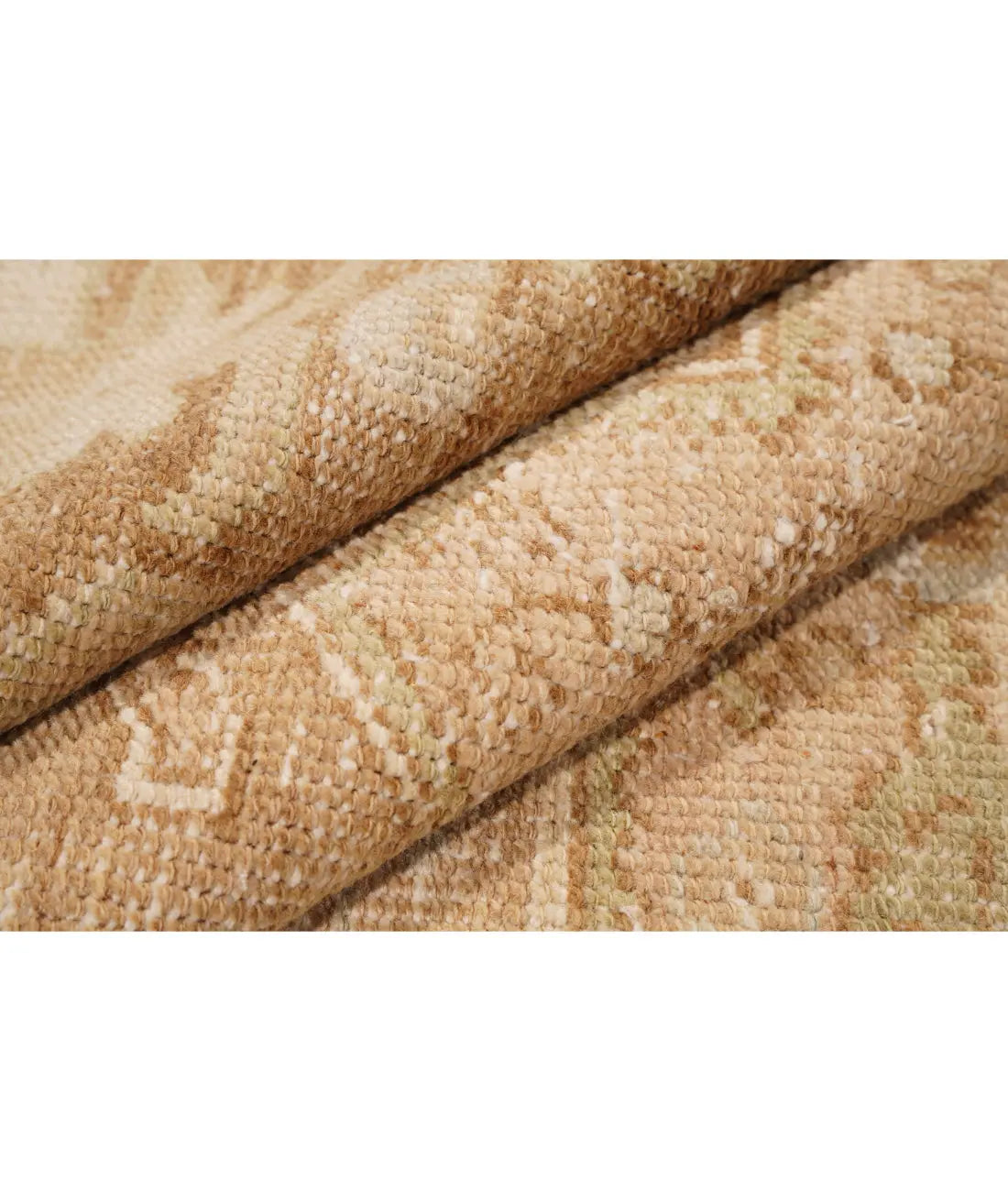 Hand Knotted Vintage Turkish Anatolian Wool Rug - 3'11'' x 7'3'' Arteverk Arteverk Rugs