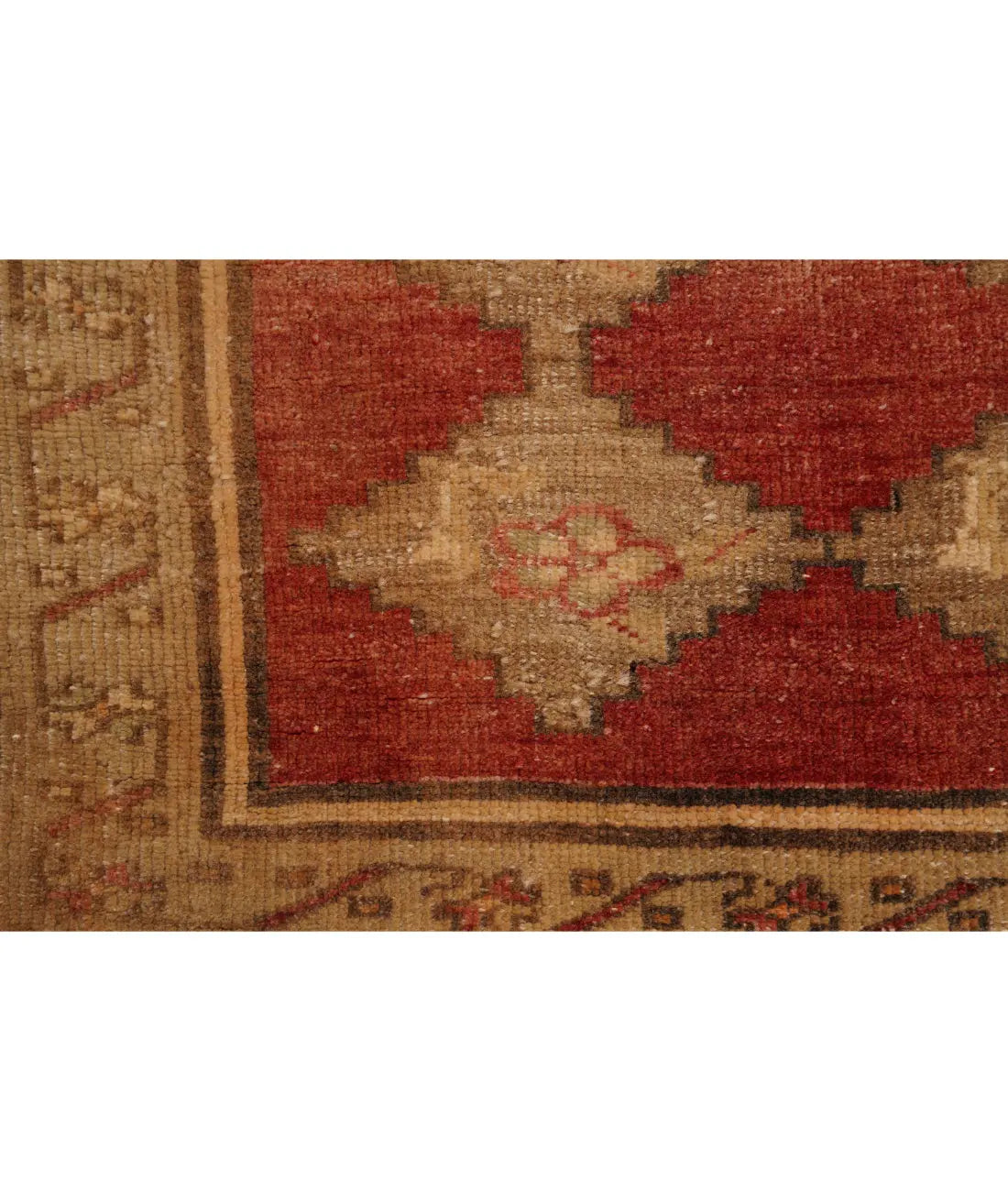 Hand Knotted Vintage Turkish Anatolian Wool Rug - 5'0'' x 11'8'' Arteverk Arteverk Rugs