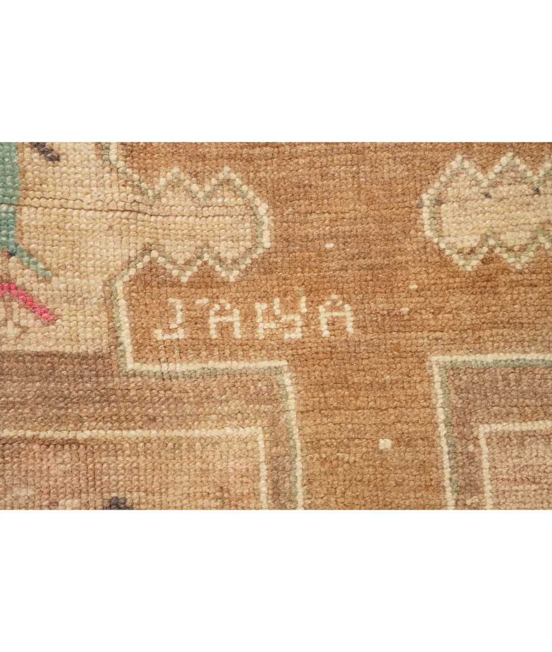 Hand Knotted Vintage Turkish Kars Wool Rug - 7'2'' x 13'10''