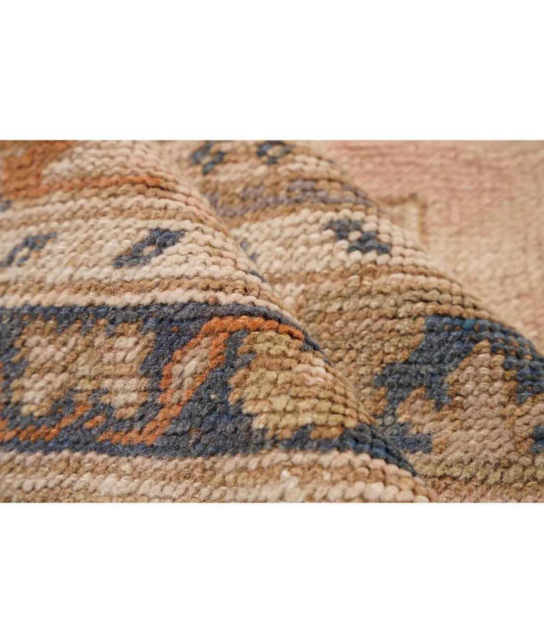 Hand Knotted Vintage Turkish Taspinar Wool Rug - 6'4'' x 10'10'' Arteverk Arteverk Rugs
