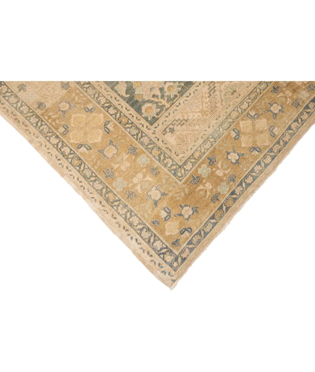 Hand Knotted Vintage Turkish Taspinar Wool Rug - 6'5'' x 11'8'' Arteverk Arteverk Rugs