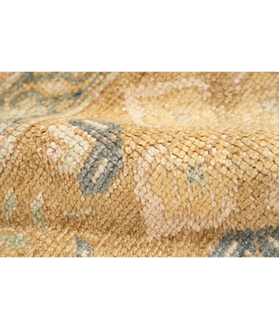 Hand Knotted Vintage Turkish Taspinar Wool Rug - 6'5'' x 11'8'' Arteverk Arteverk Rugs