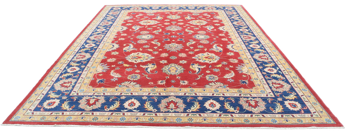 Tapis en laine Ziegler Farhan Gul noué à la main - 10'1'' x 13'2''