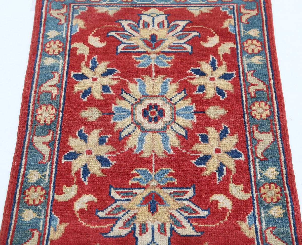 Tapis en laine Ziegler Farhan Gul noué à la main - 1'10'' x 2'10''