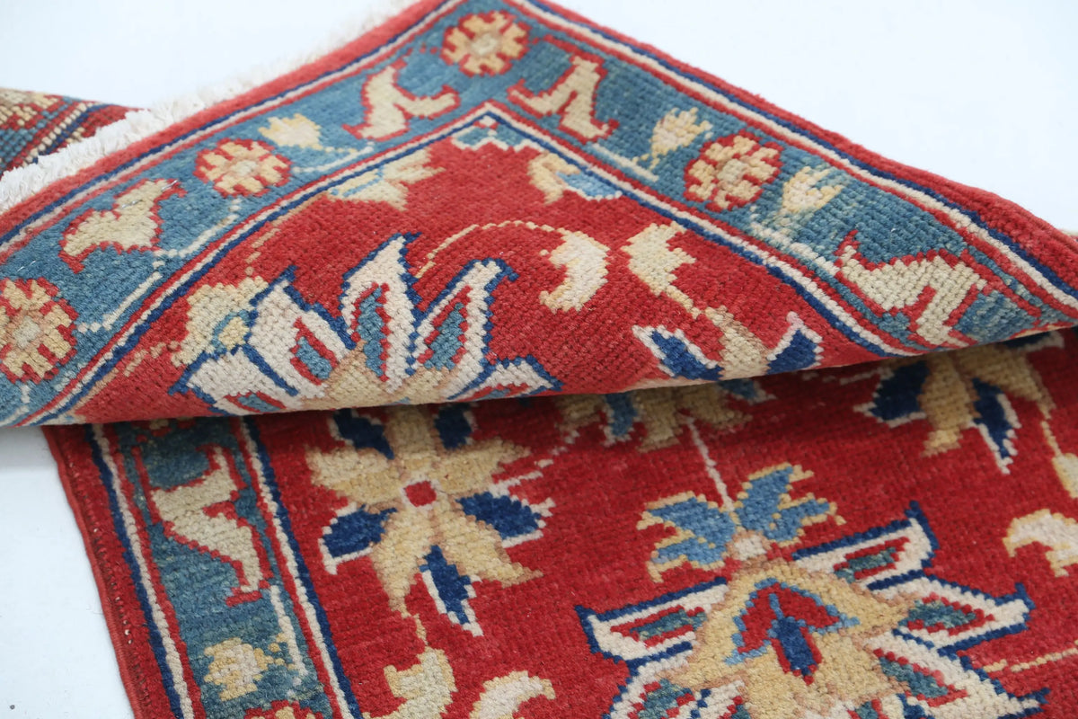 Tapis en laine Ziegler Farhan Gul noué à la main - 1'10'' x 2'10''