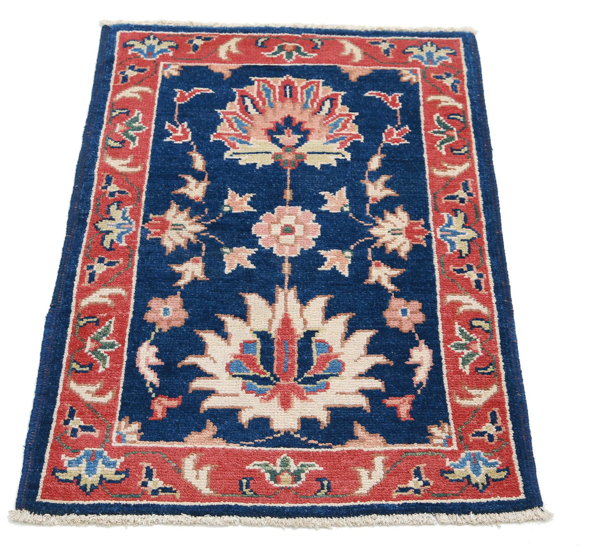 Tapis en laine Ziegler Farhan Gul noué à la main - 1'11'' x 2'11''