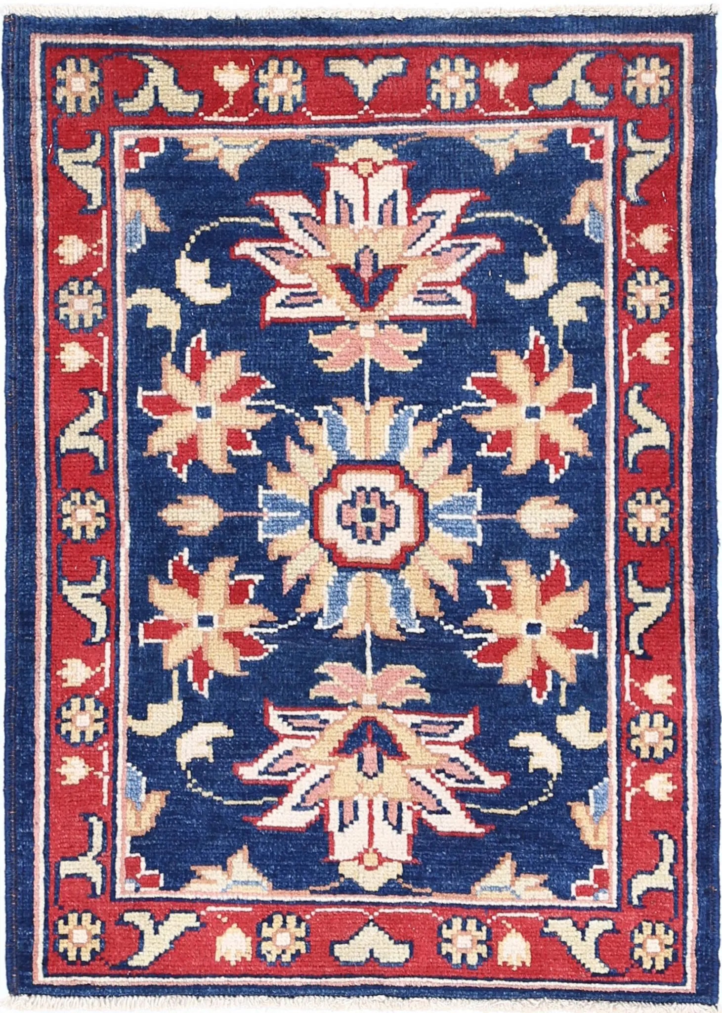 Hand Knotted Ziegler Farhan Gul Wool Rug - 2'0'' x 2'10''