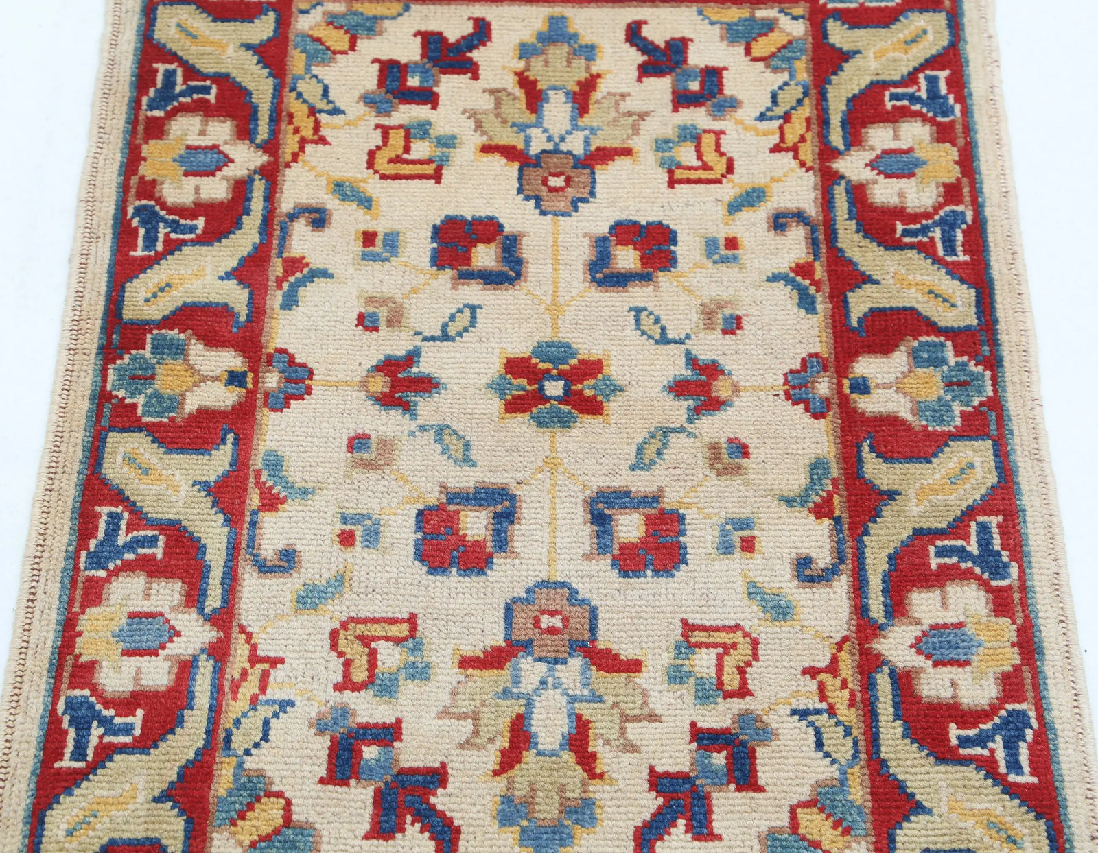 Hand Knotted Ziegler Farhan Gul Wool Rug - 2'0'' x 2'11''