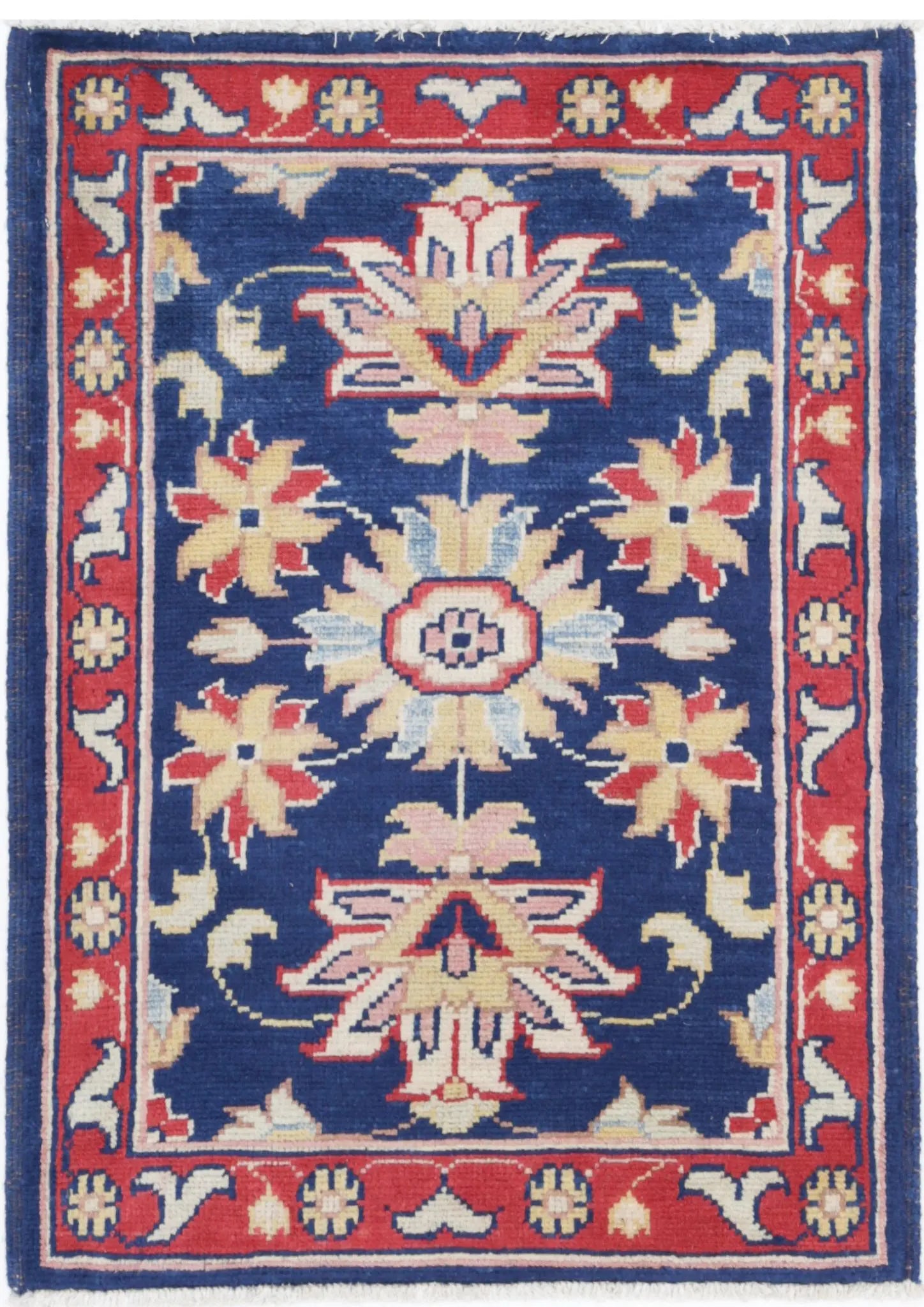 Hand Knotted Ziegler Farhan Gul Wool Rug - 2'0'' x 2'11''