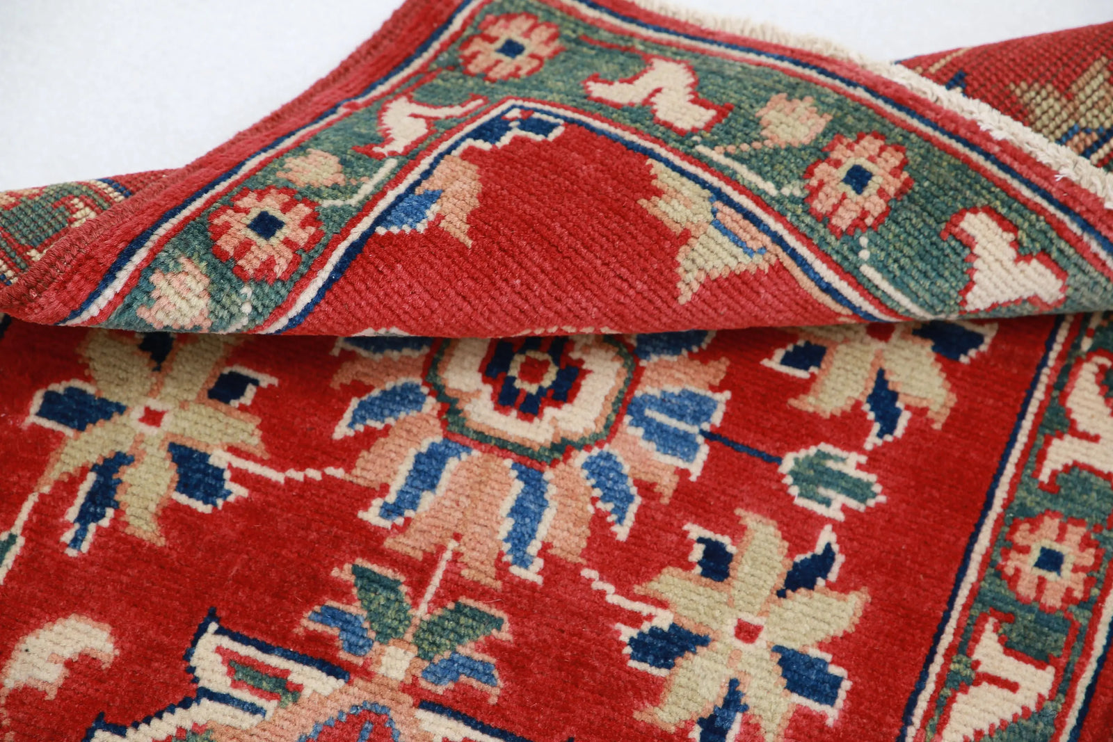 Tapis en laine Ziegler Farhan Gul noué à la main - 2'0'' x 2'9''