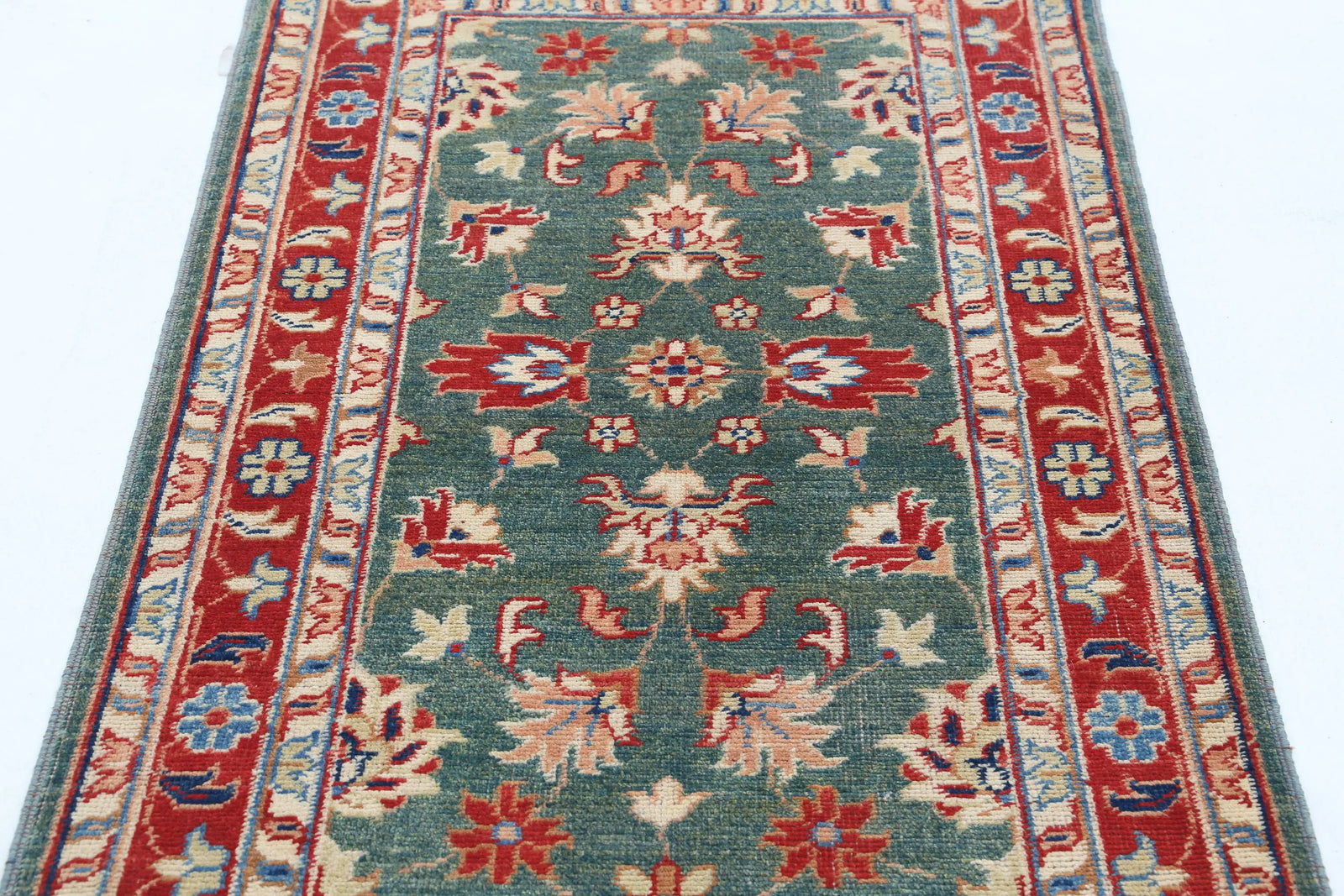 Tapis en laine Ziegler Farhan Gul noué à la main - 2'11'' x 5'0''