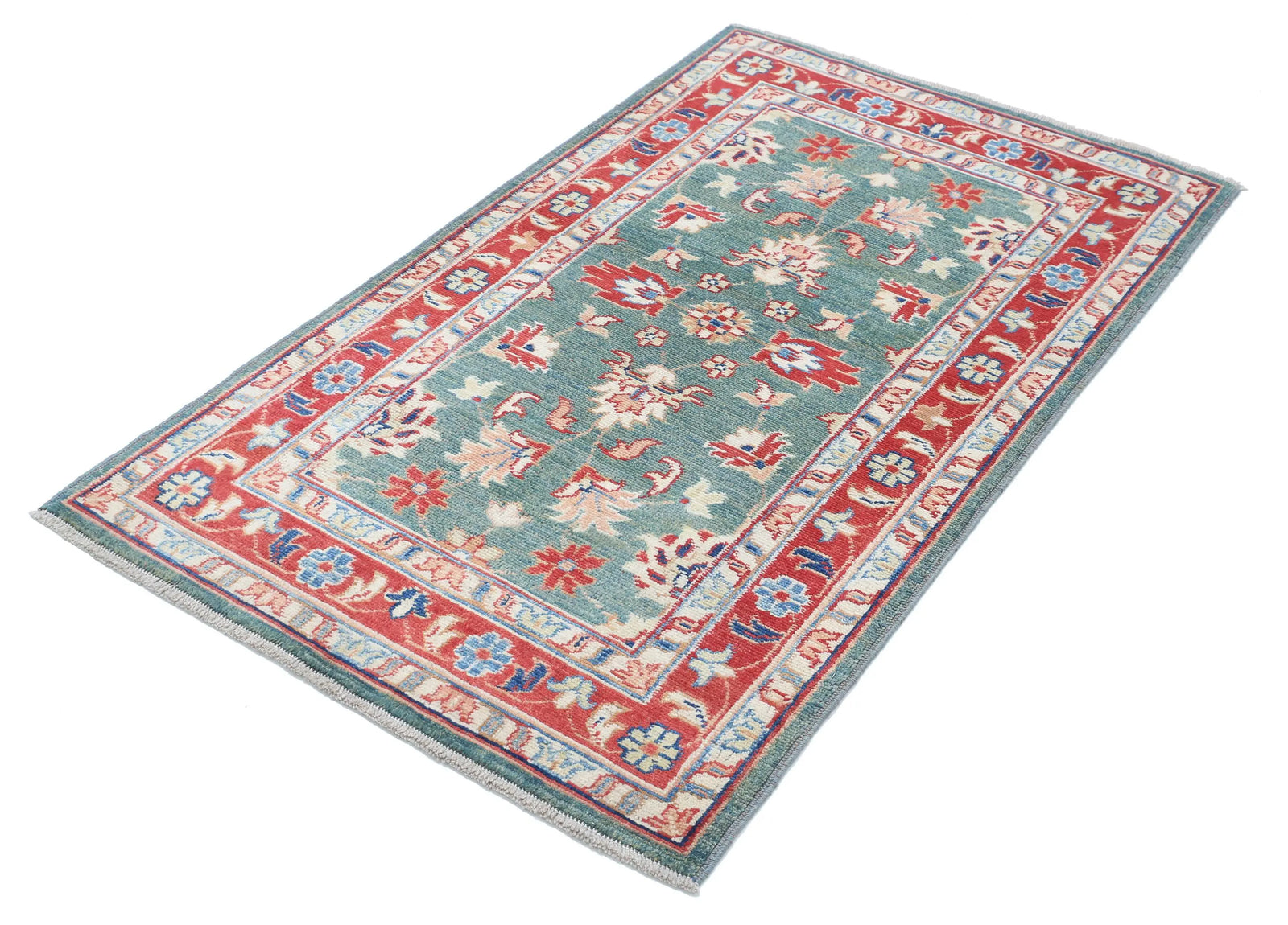 Tapis en laine Ziegler Farhan Gul noué à la main - 2'11'' x 5'0''