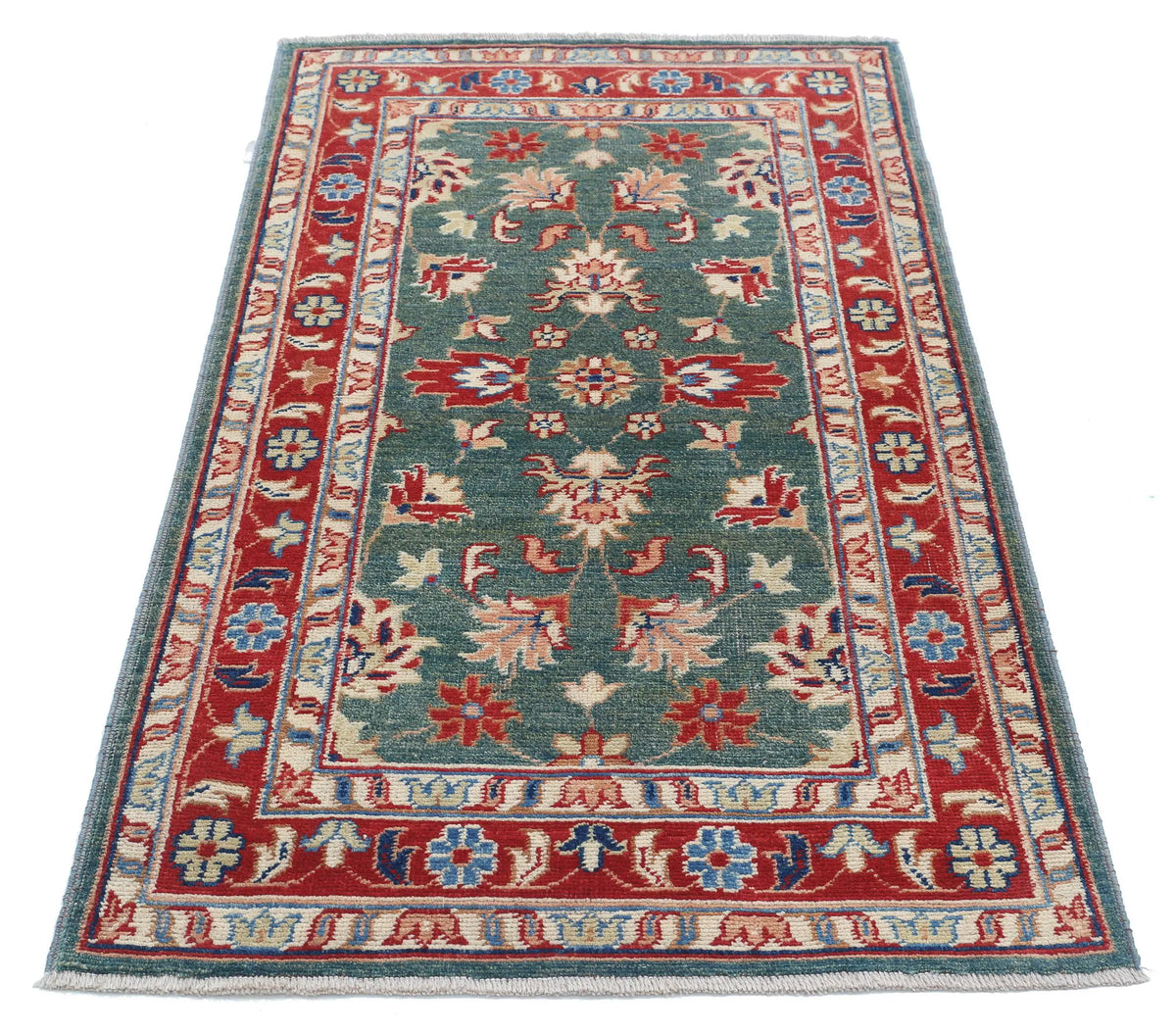 Tapis en laine Ziegler Farhan Gul noué à la main - 2'11'' x 5'0''