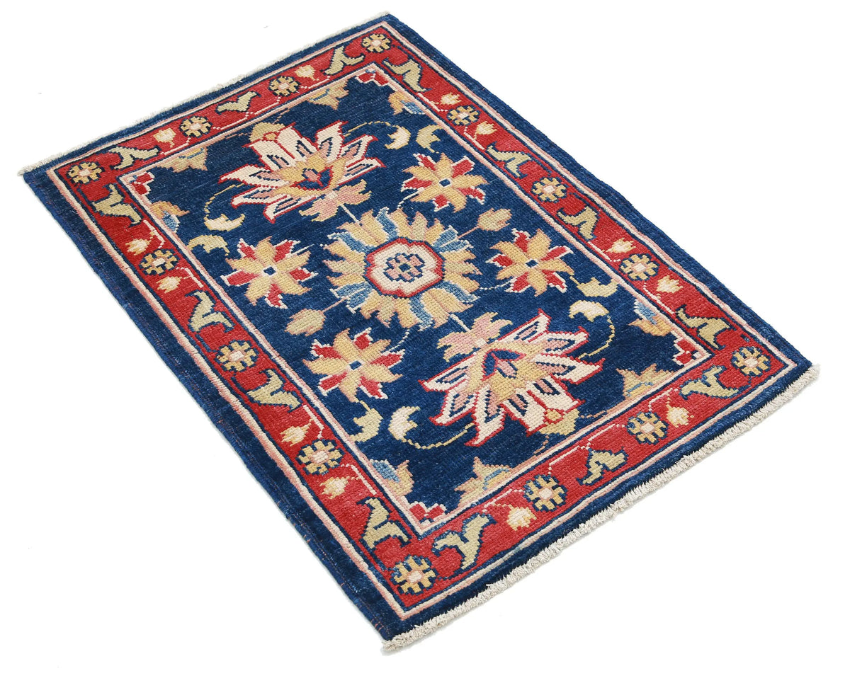 Tapis en laine Ziegler Farhan Gul noué à la main - 2'1'' x 2'10''
