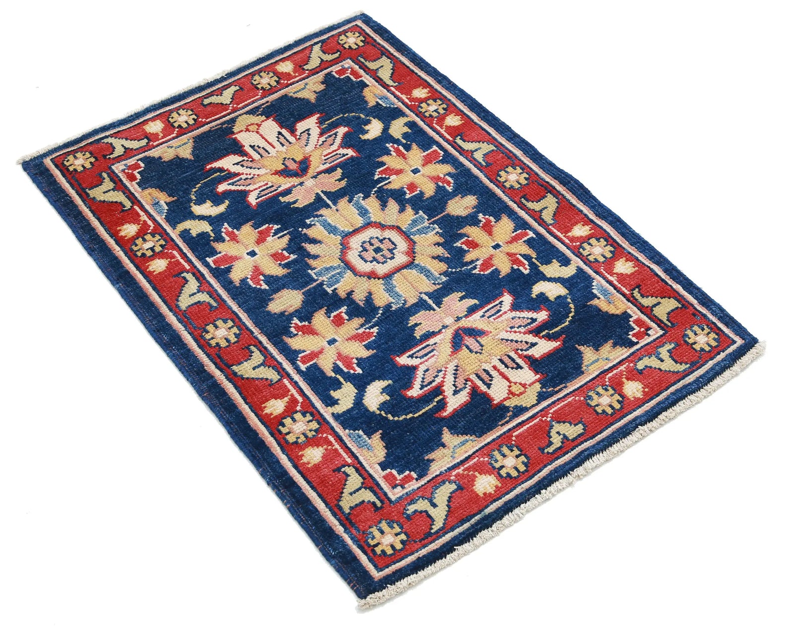 Tapis en laine Ziegler Farhan Gul noué à la main - 2'1'' x 2'10''