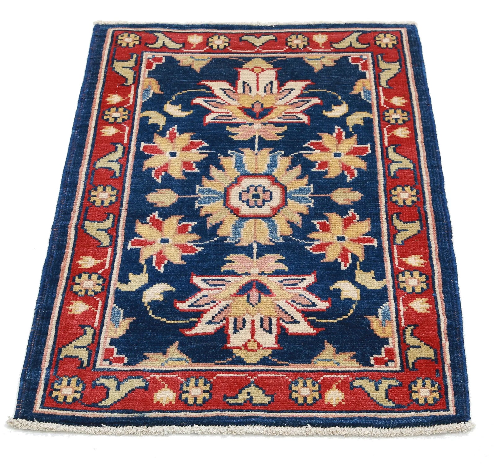 Tapis en laine Ziegler Farhan Gul noué à la main - 2'1'' x 2'10''