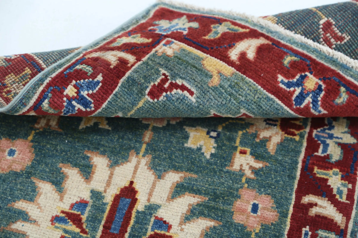 Tapis en laine Ziegler Farhan Gul noué à la main - 2'1'' x 2'11''