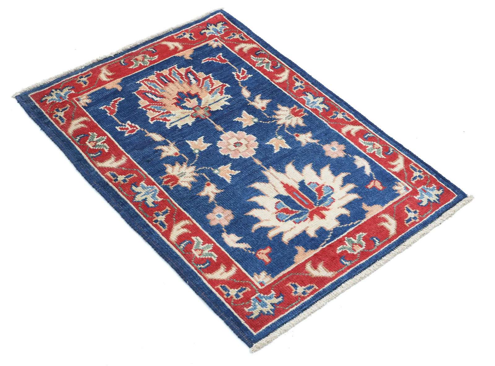 Hand Knotted Ziegler Farhan Gul Wool Rug - 2'1'' x 2'11''