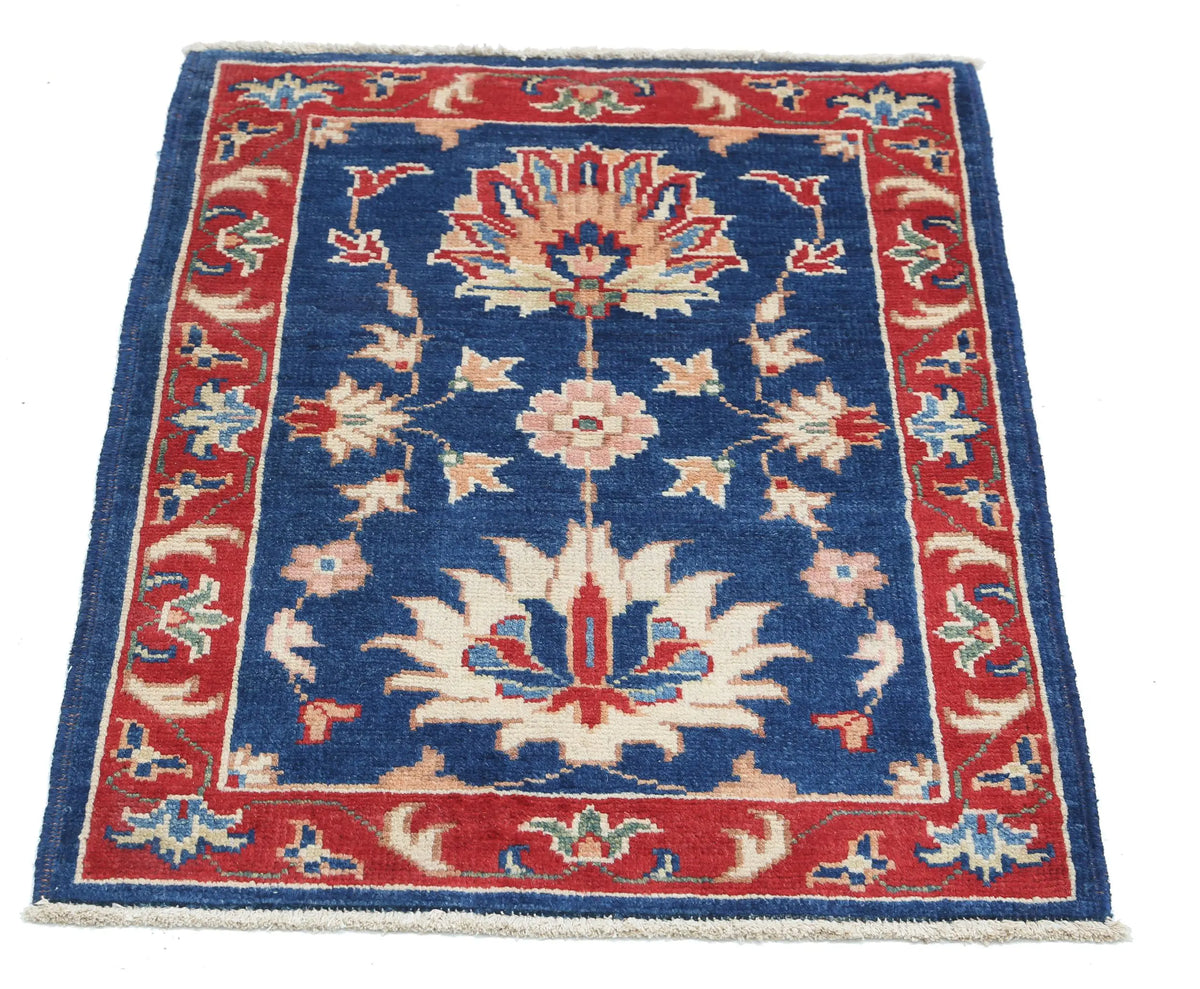 Tapis en laine Ziegler Farhan Gul noué à la main - 2'1'' x 2'11''