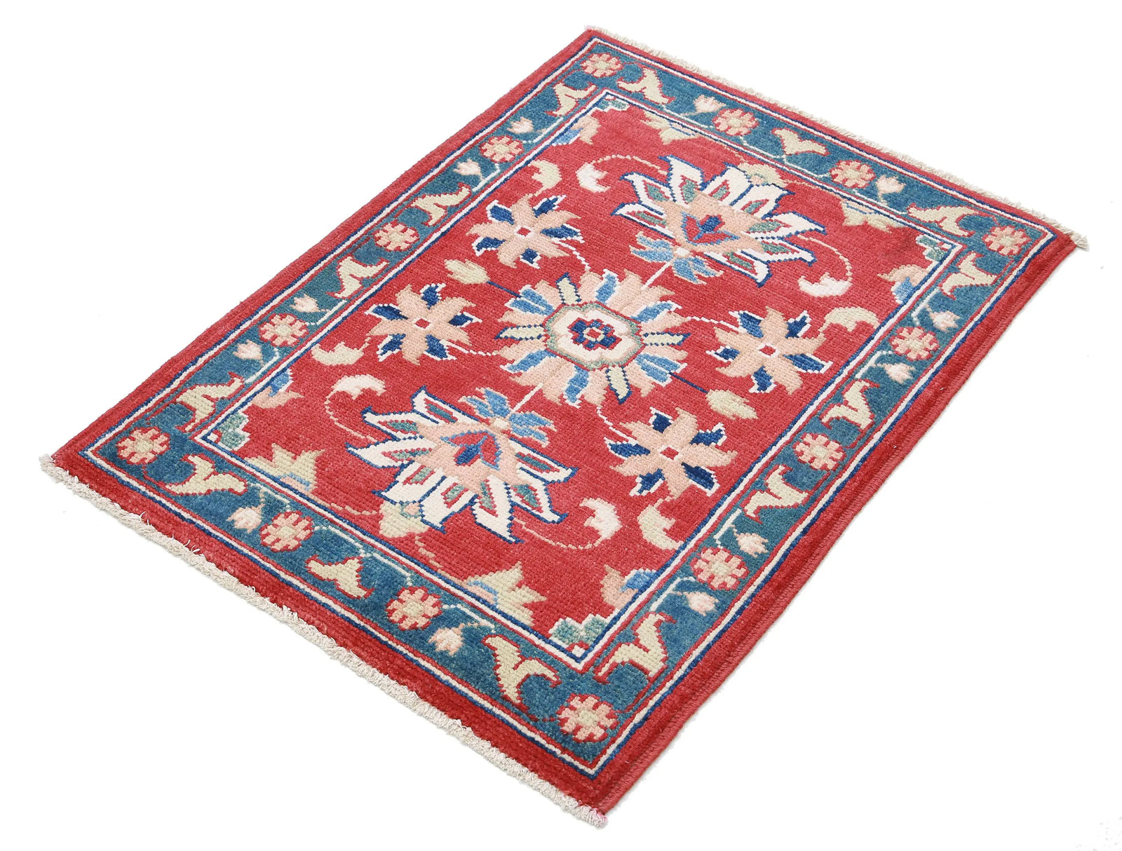 Tapis en laine Ziegler Farhan Gul noué à la main - 2'2'' x 2'11''