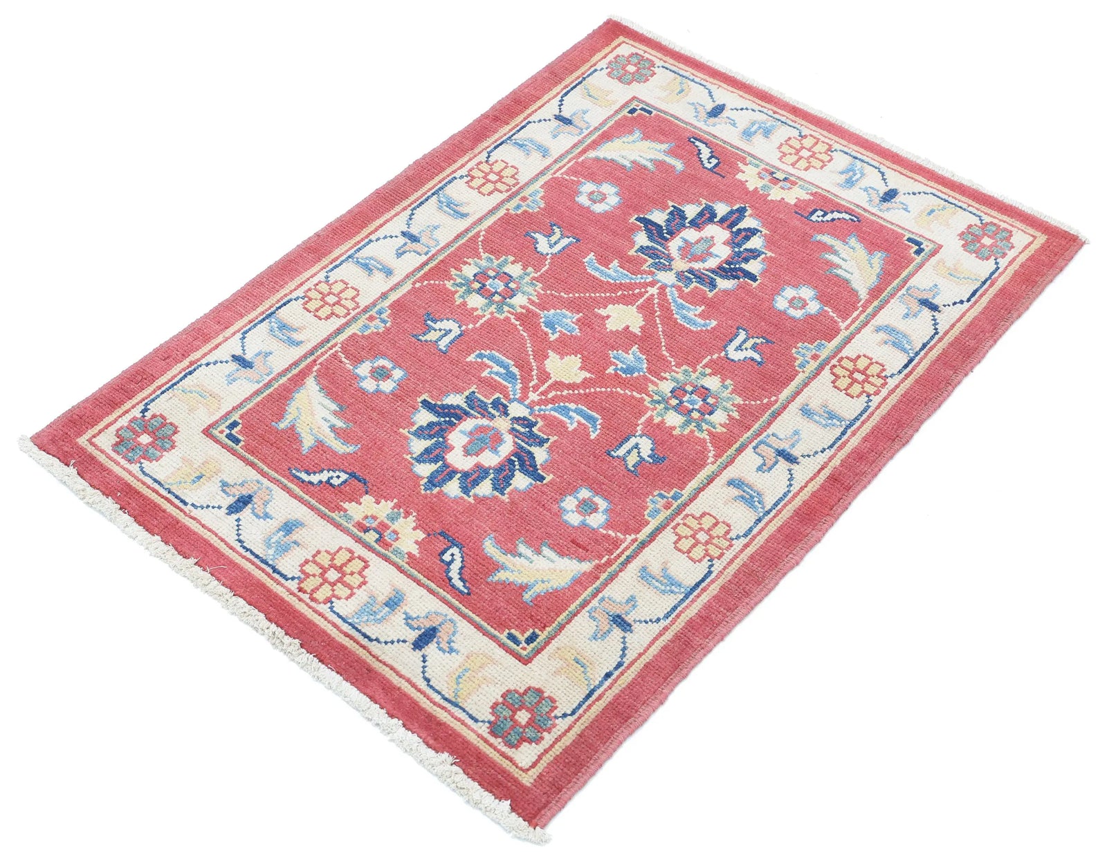 Tapis en laine Ziegler Farhan Gul noué à la main - 2'4'' x 3'5''