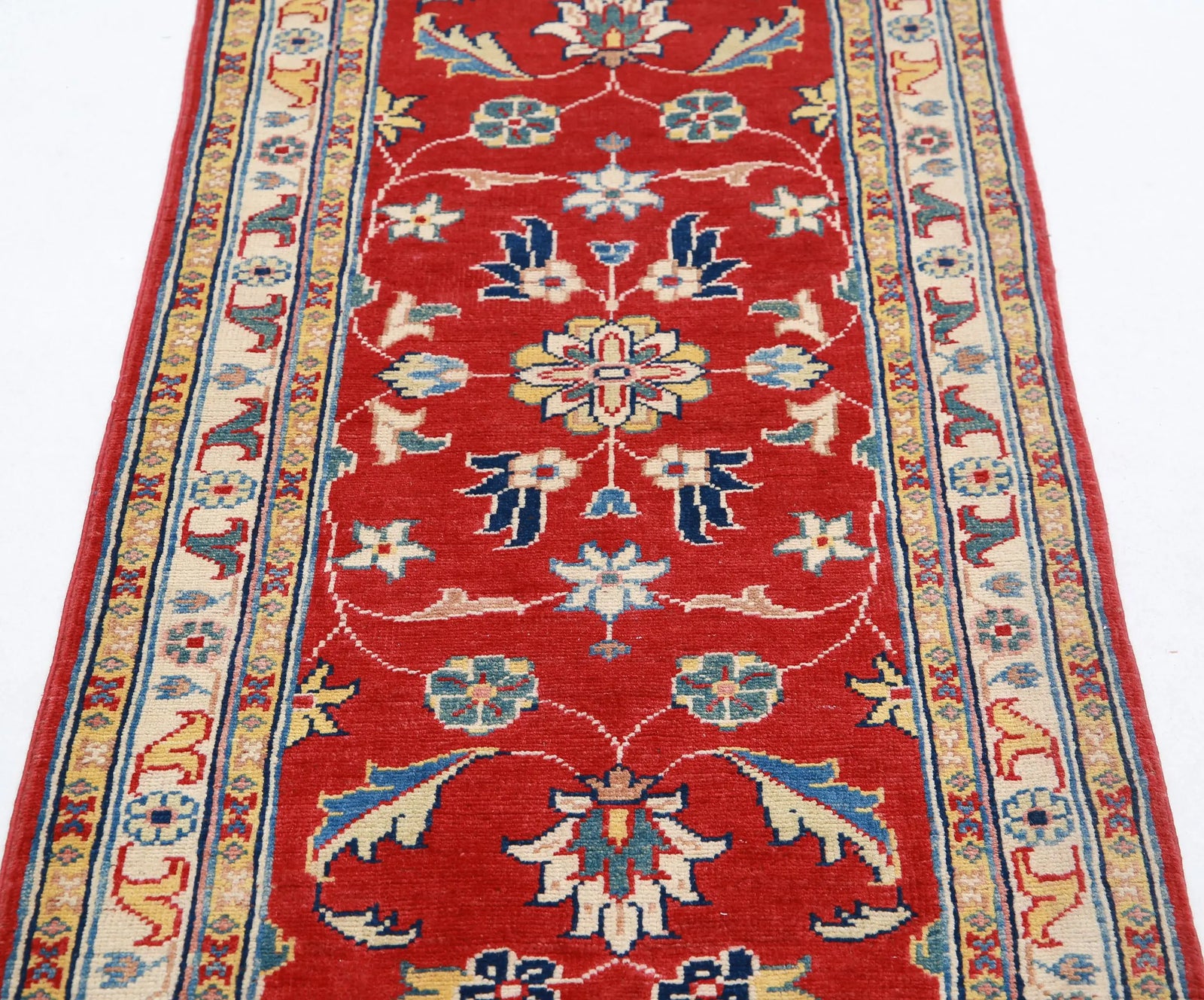 Tapis en laine Ziegler Farhan Gul noué à la main - 2'5'' x 6'1''