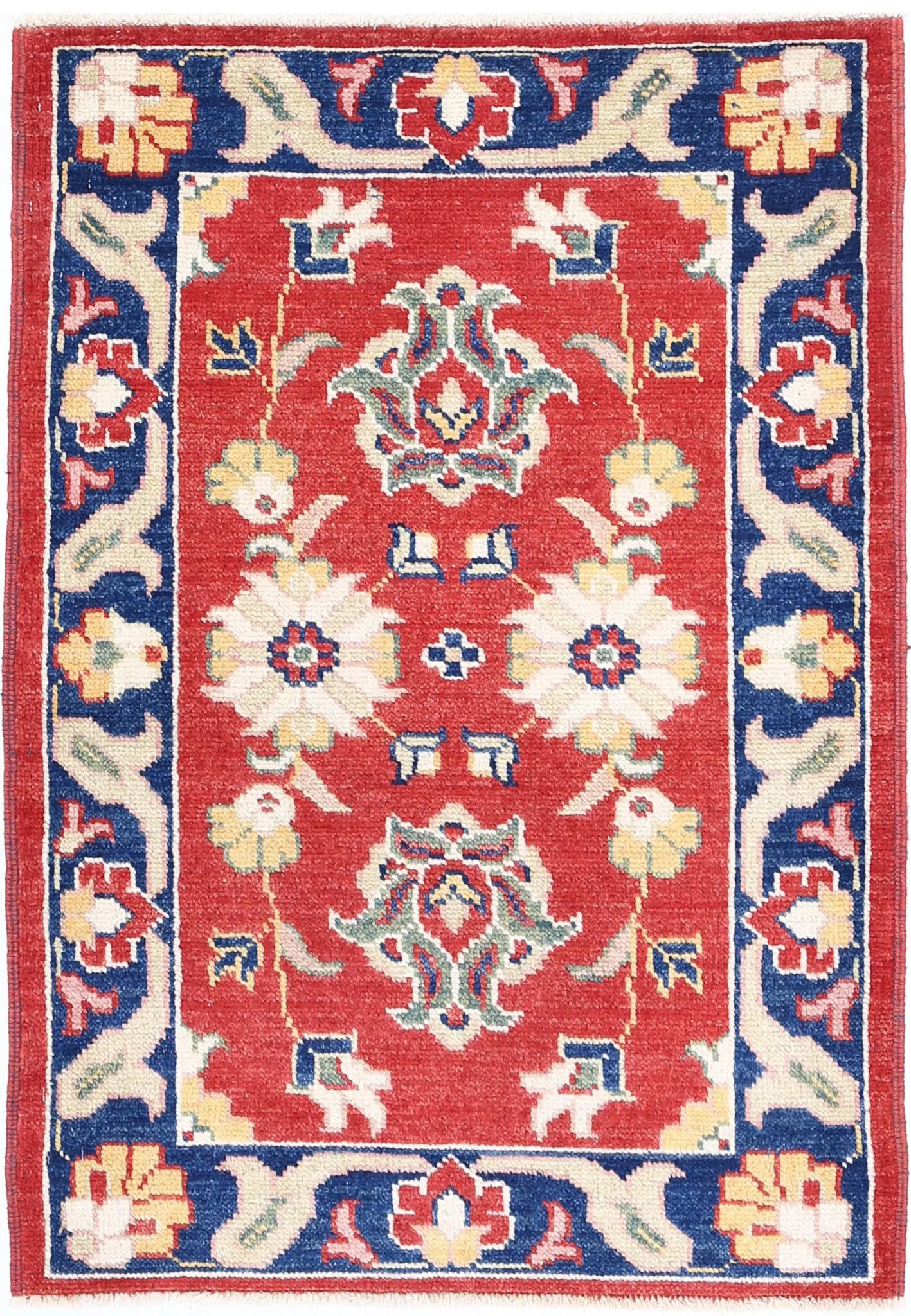 Hand Knotted Ziegler Farhan Gul Wool Rug - 2'6'' x 3'7''