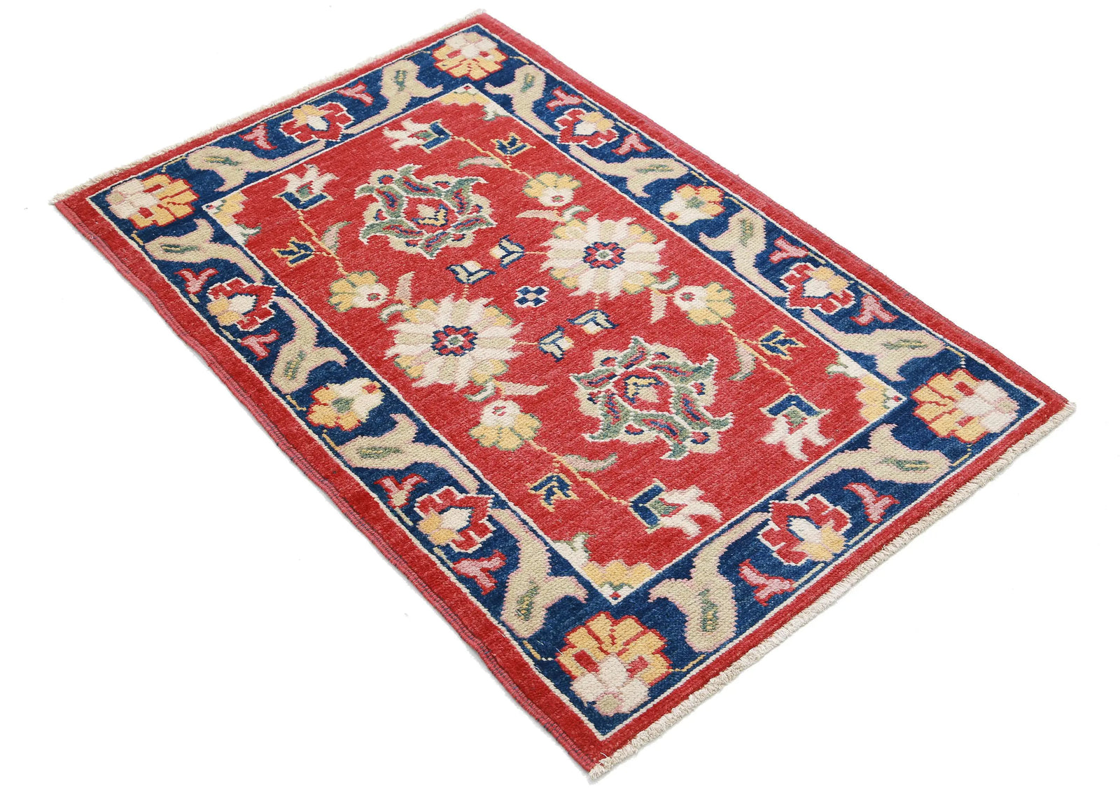 Tapis en laine Ziegler Farhan Gul noué à la main - 2'6'' x 3'7''