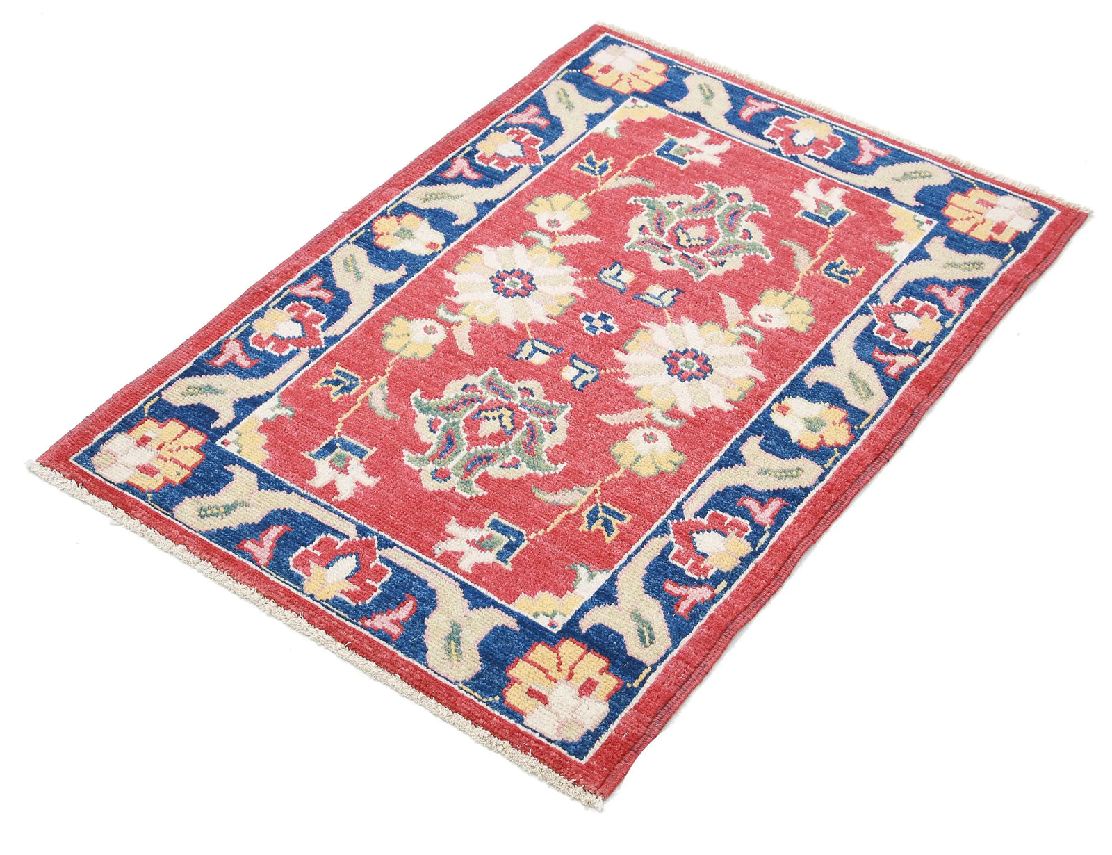 Tapis en laine Ziegler Farhan Gul noué à la main - 2'6'' x 3'7''