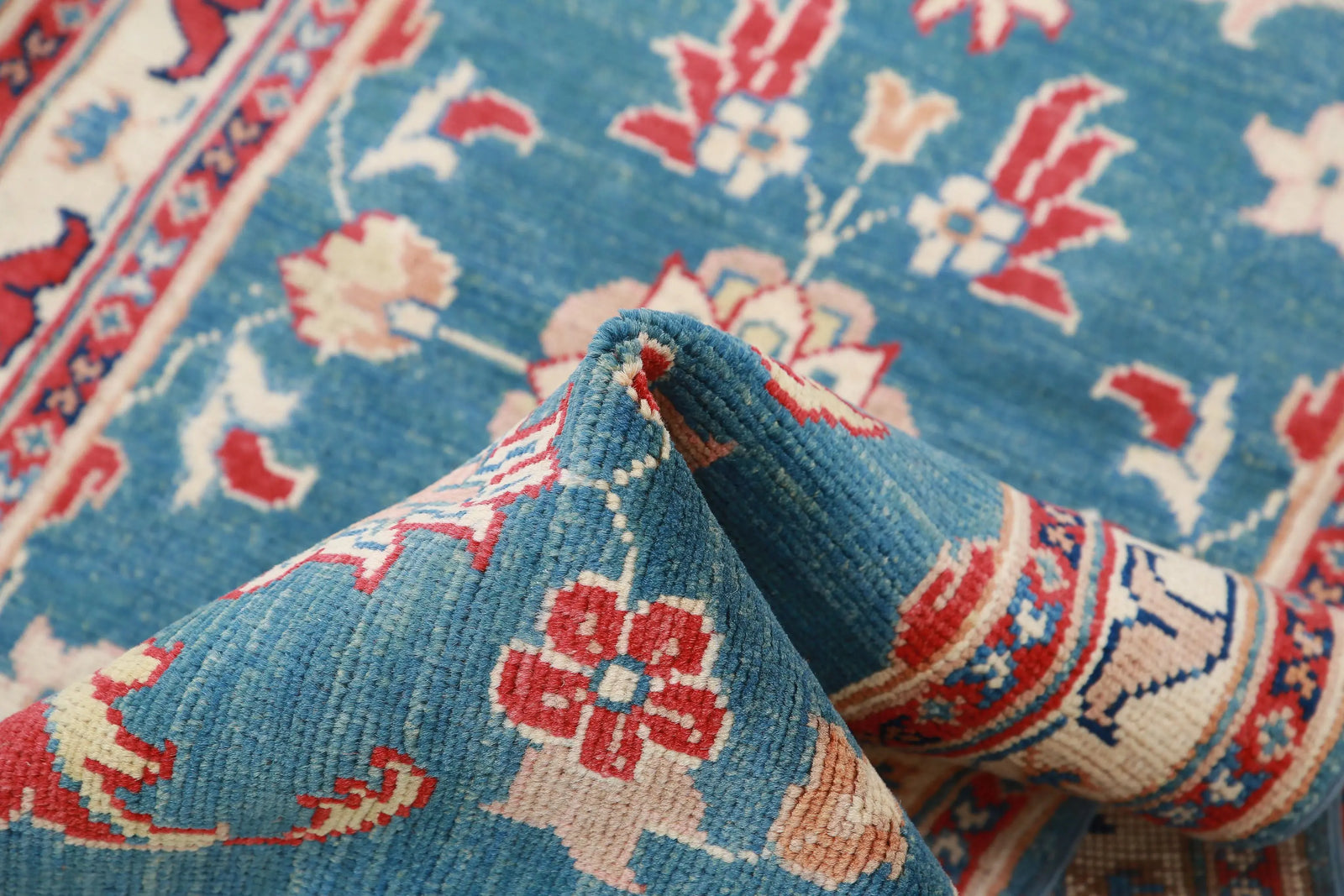 Tapis en laine Ziegler Farhan Gul noué à la main - 2'6'' x 6'5''