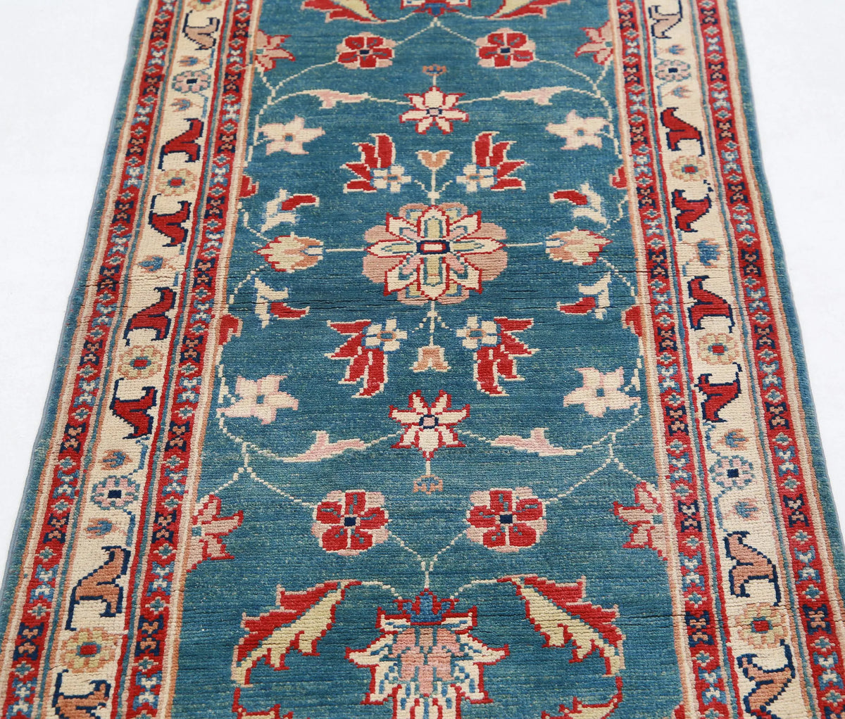 Tapis en laine Ziegler Farhan Gul noué à la main - 2'6'' x 6'5''