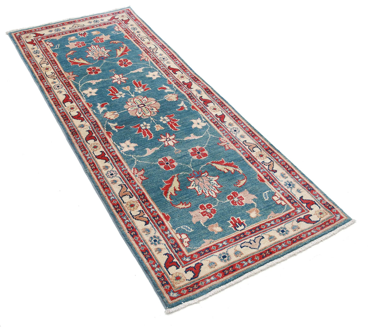 Tapis en laine Ziegler Farhan Gul noué à la main - 2'6'' x 6'5''