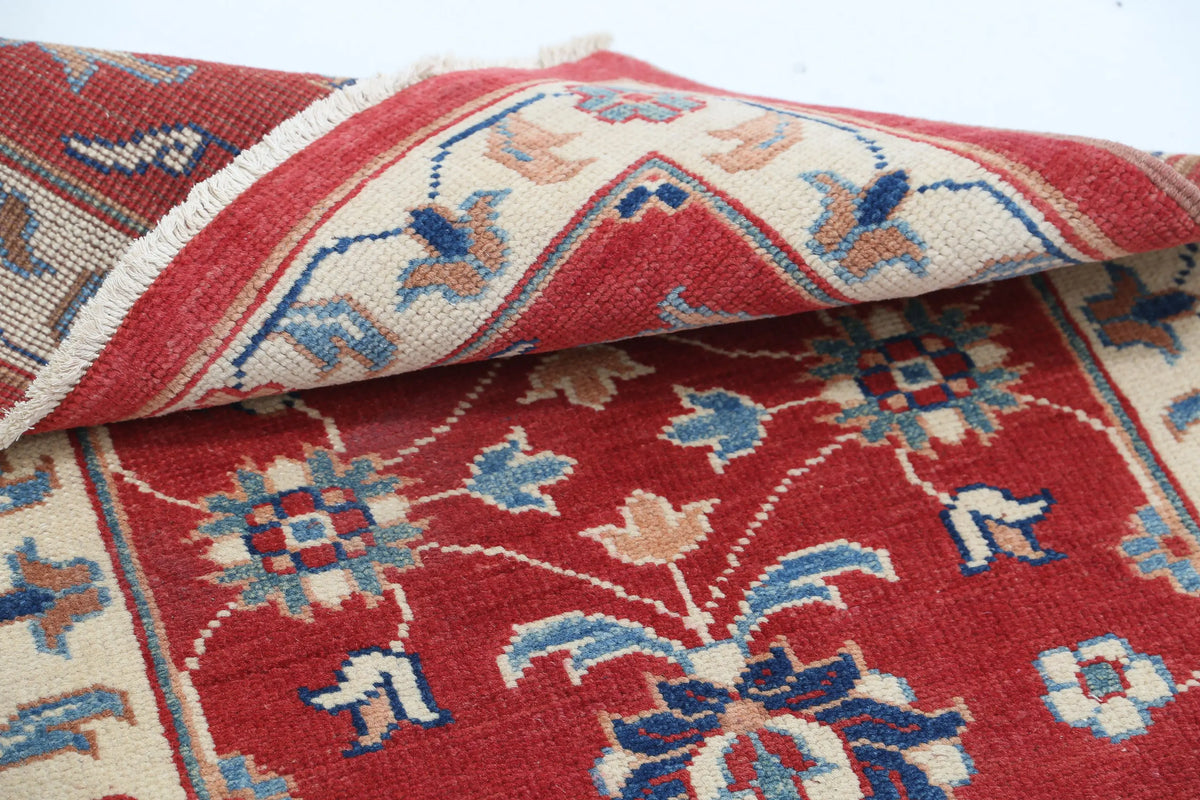 Tapis en laine Ziegler Farhan Gul noué à la main - 2'7'' x 3'6''