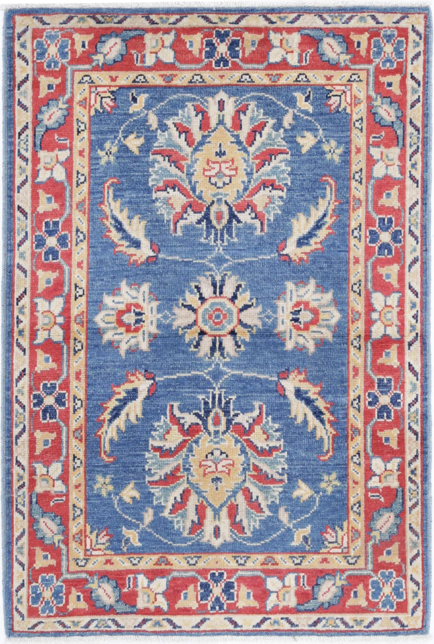 Hand Knotted Ziegler Farhan Gul Wool Rug - 2'8'' x 4'0''