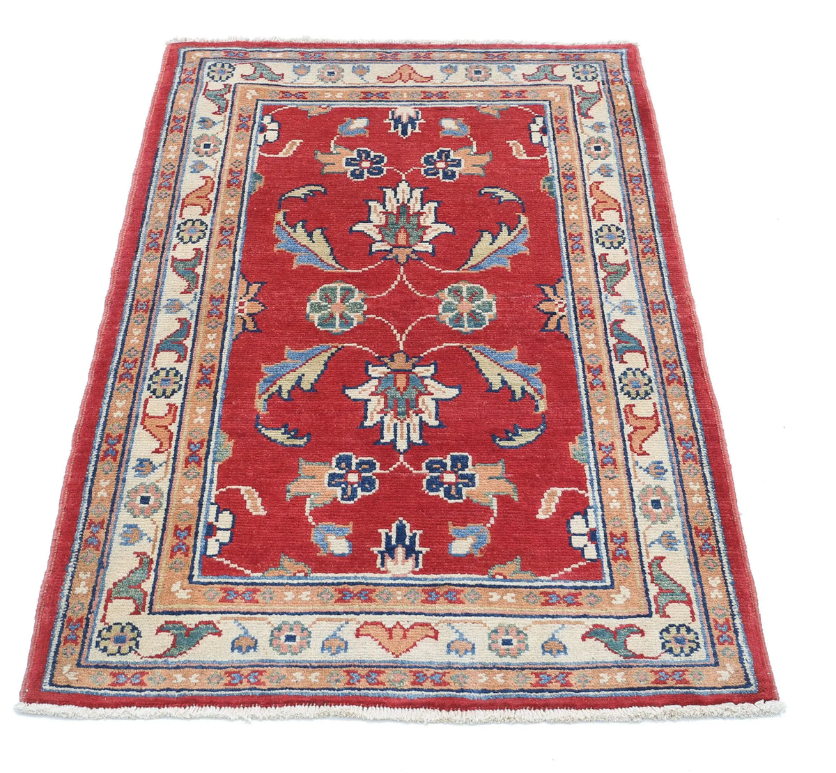 Tapis en laine Ziegler Farhan Gul noué à la main - 2'8'' x 4'2''