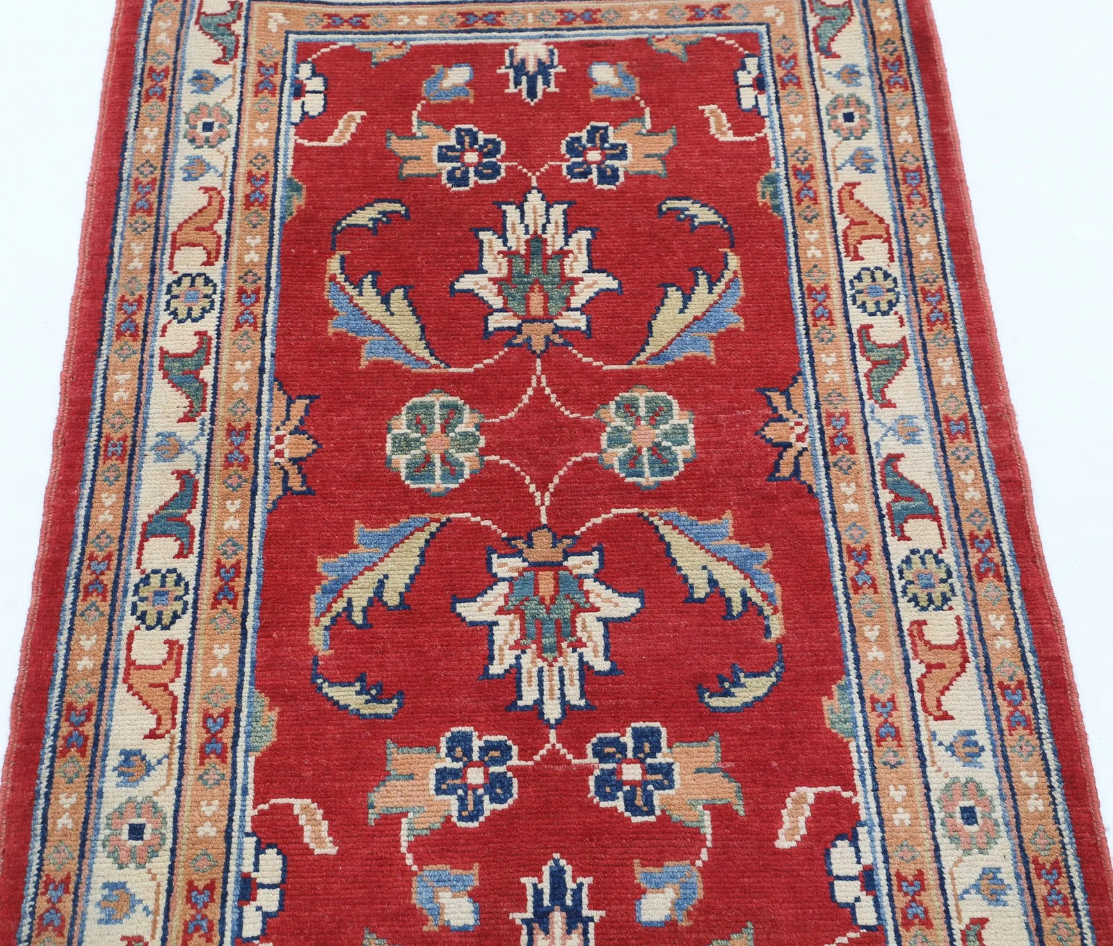 Tapis en laine Ziegler Farhan Gul noué à la main - 2'8'' x 4'2''