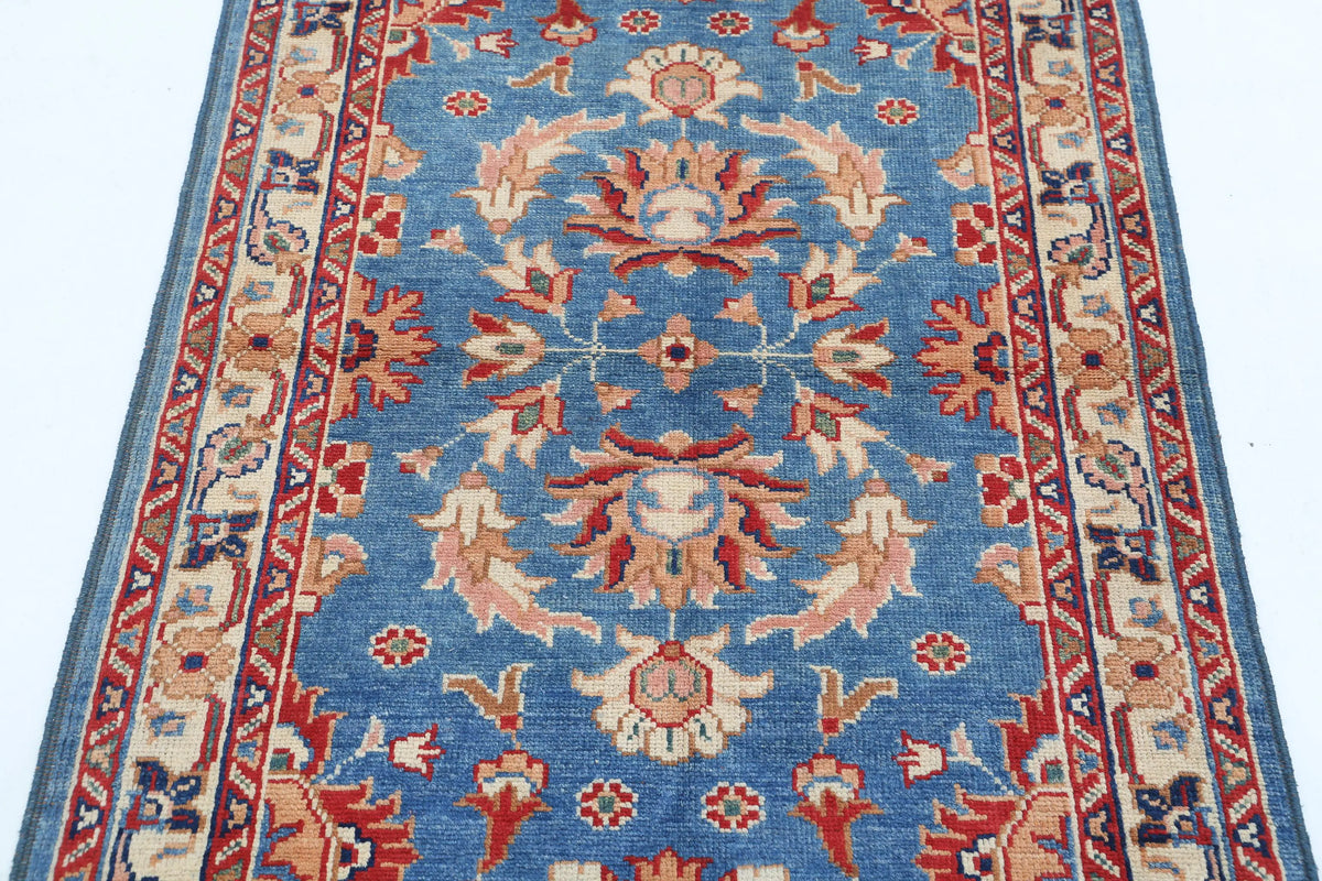 Tapis en laine Ziegler Farhan Gul noué à la main - 3'0'' x 4'9''