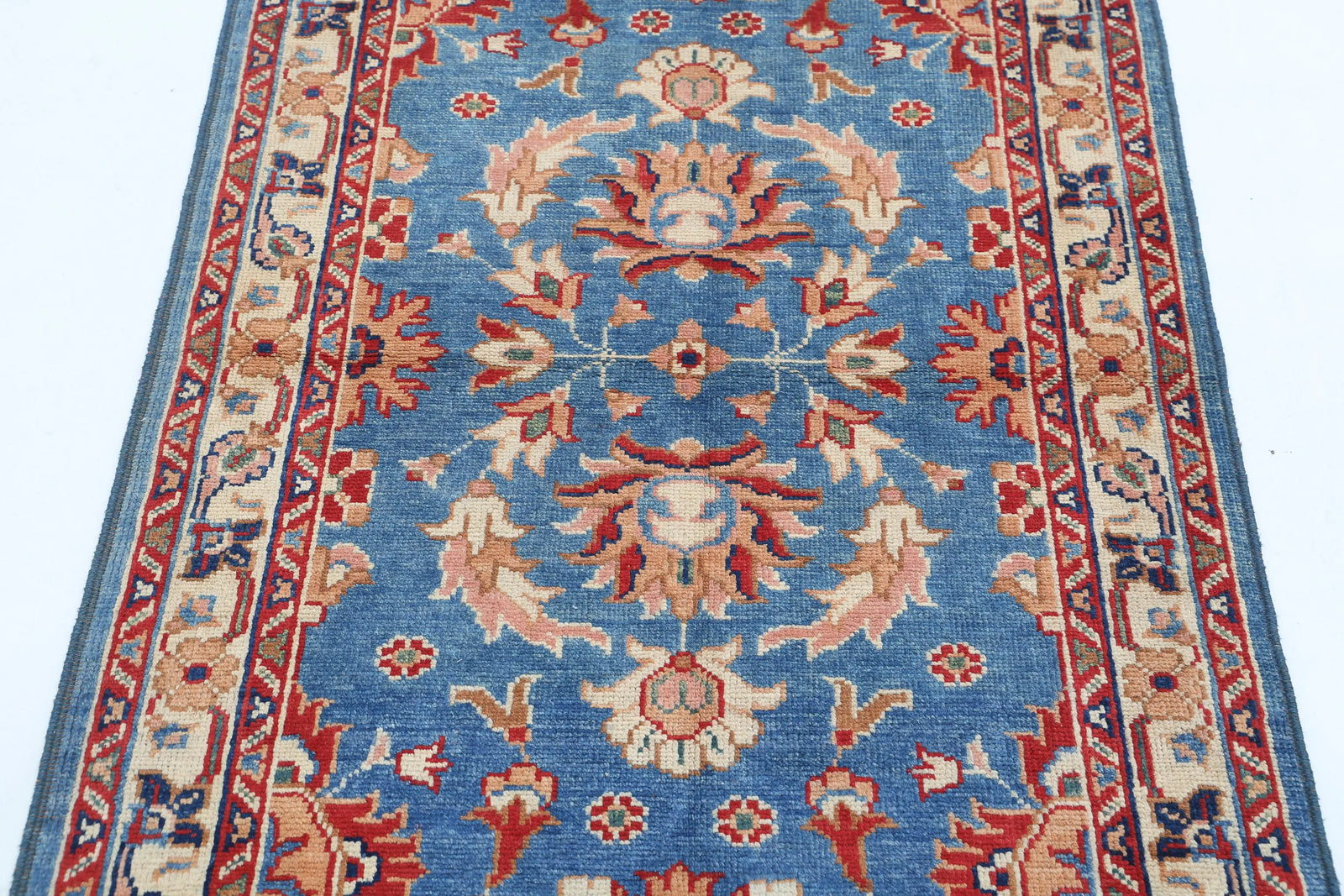 Tapis en laine Ziegler Farhan Gul noué à la main - 3'0'' x 4'9''