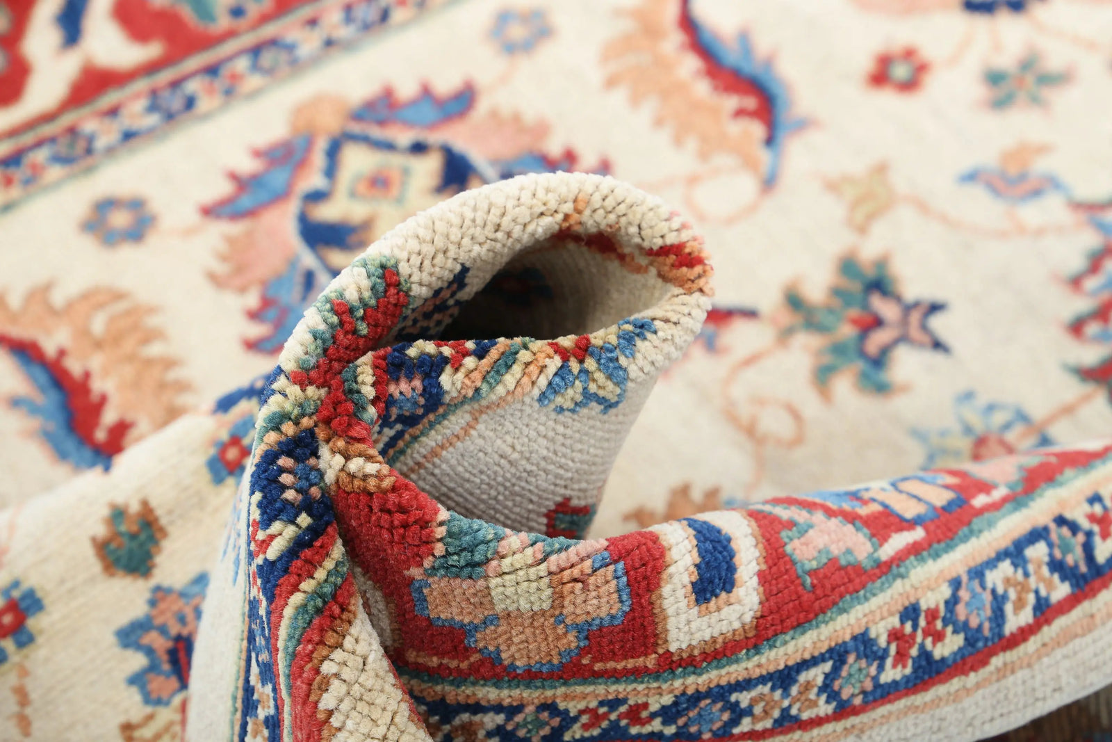 Tapis en laine Ziegler Farhan Gul noué à la main - 3'10'' x 5'11''