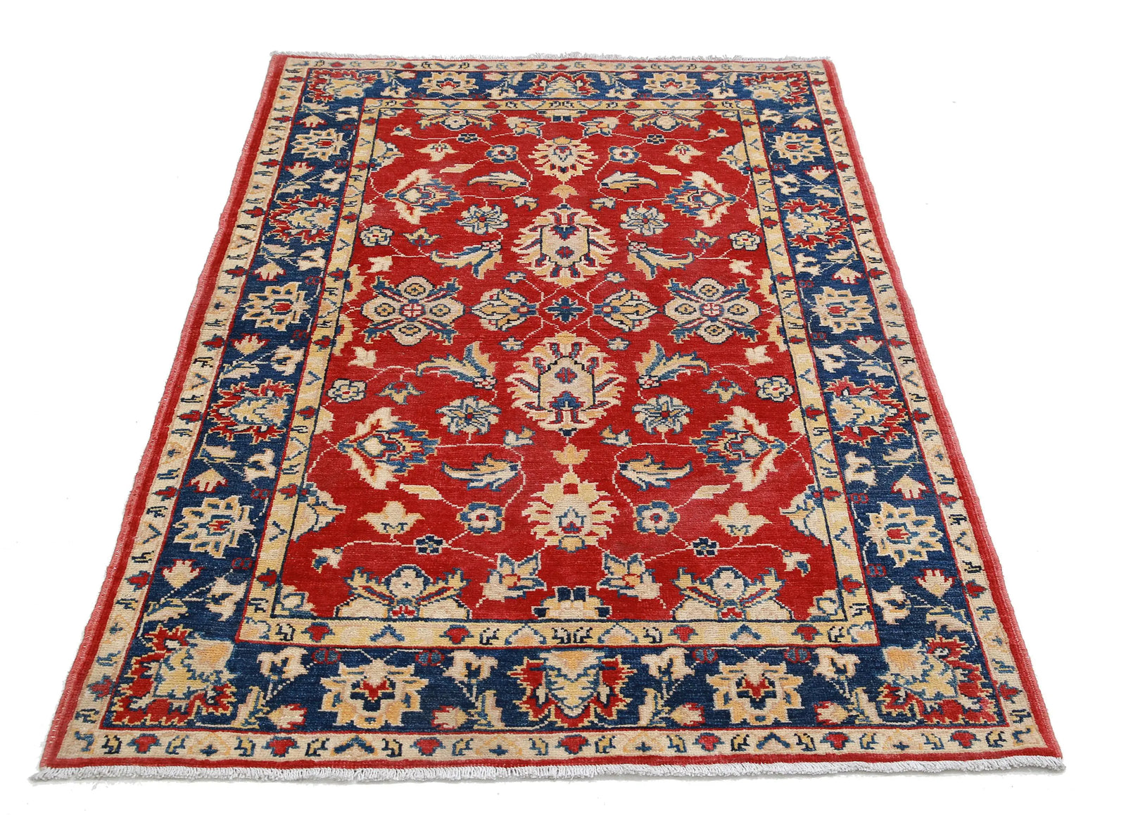 Tapis en laine Ziegler Farhan Gul noué à la main - 3'10'' x 5'8''