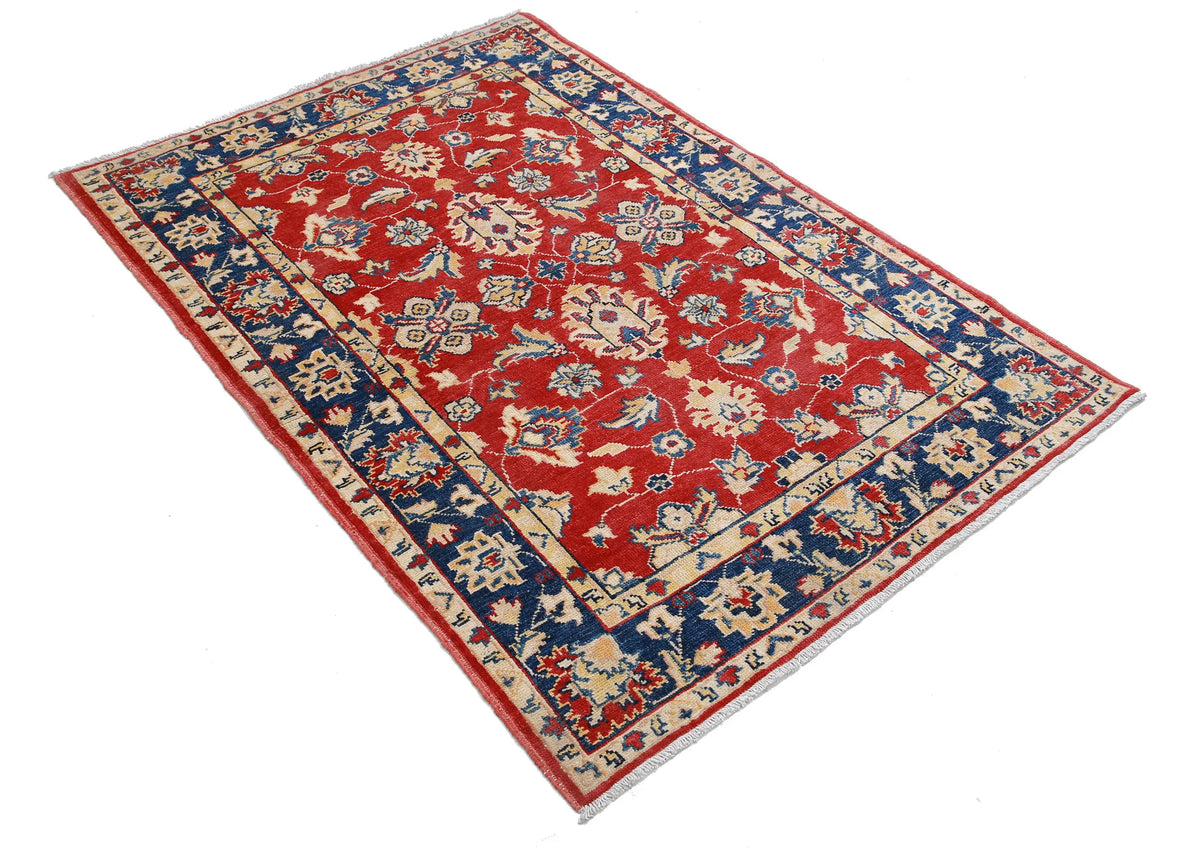 Tapis en laine Ziegler Farhan Gul noué à la main - 3'10'' x 5'8''