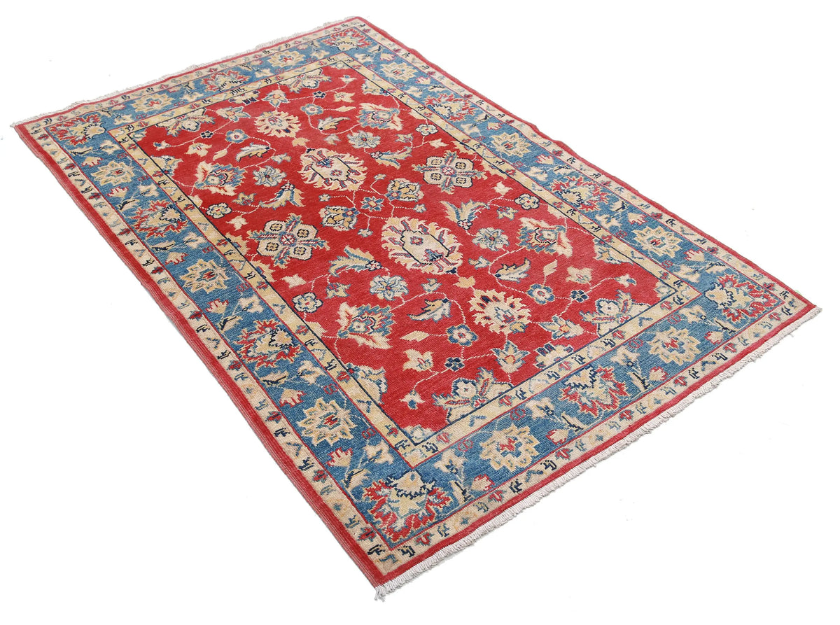 Tapis en laine Ziegler Farhan Gul noué à la main - 3'10'' x 5'9''